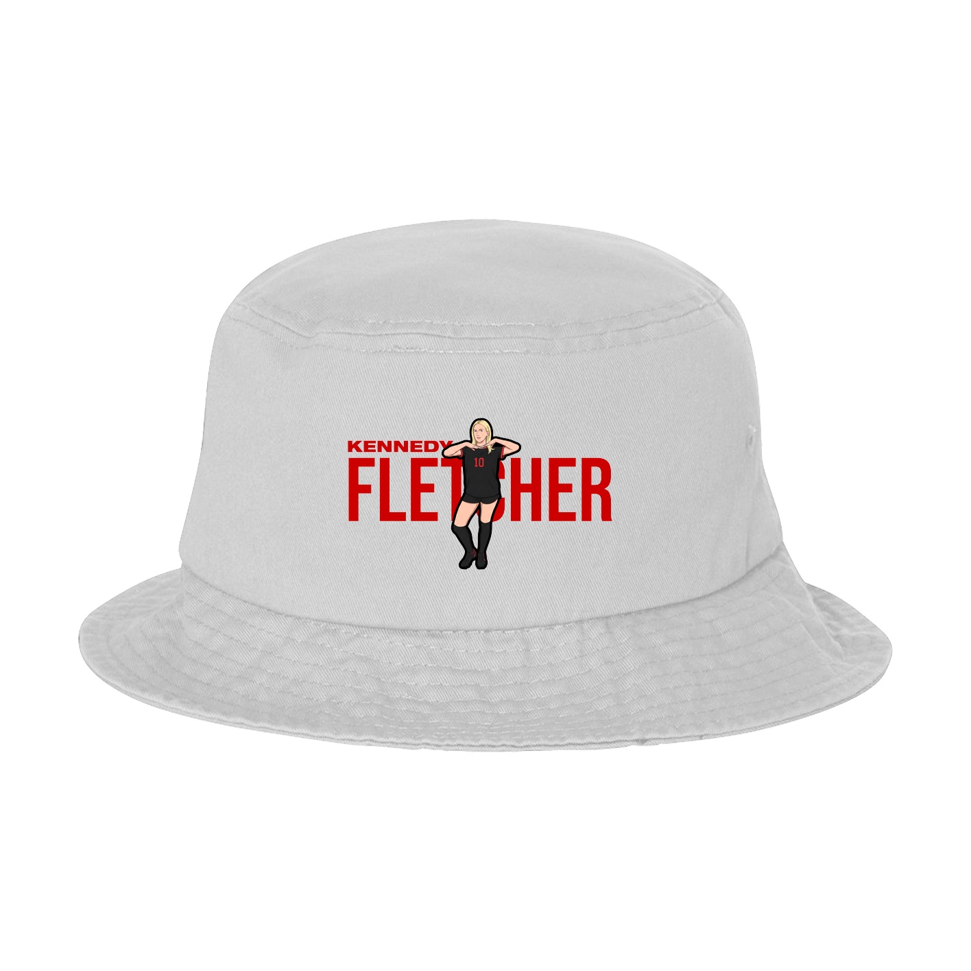 Bucket Cap — Player Name in White