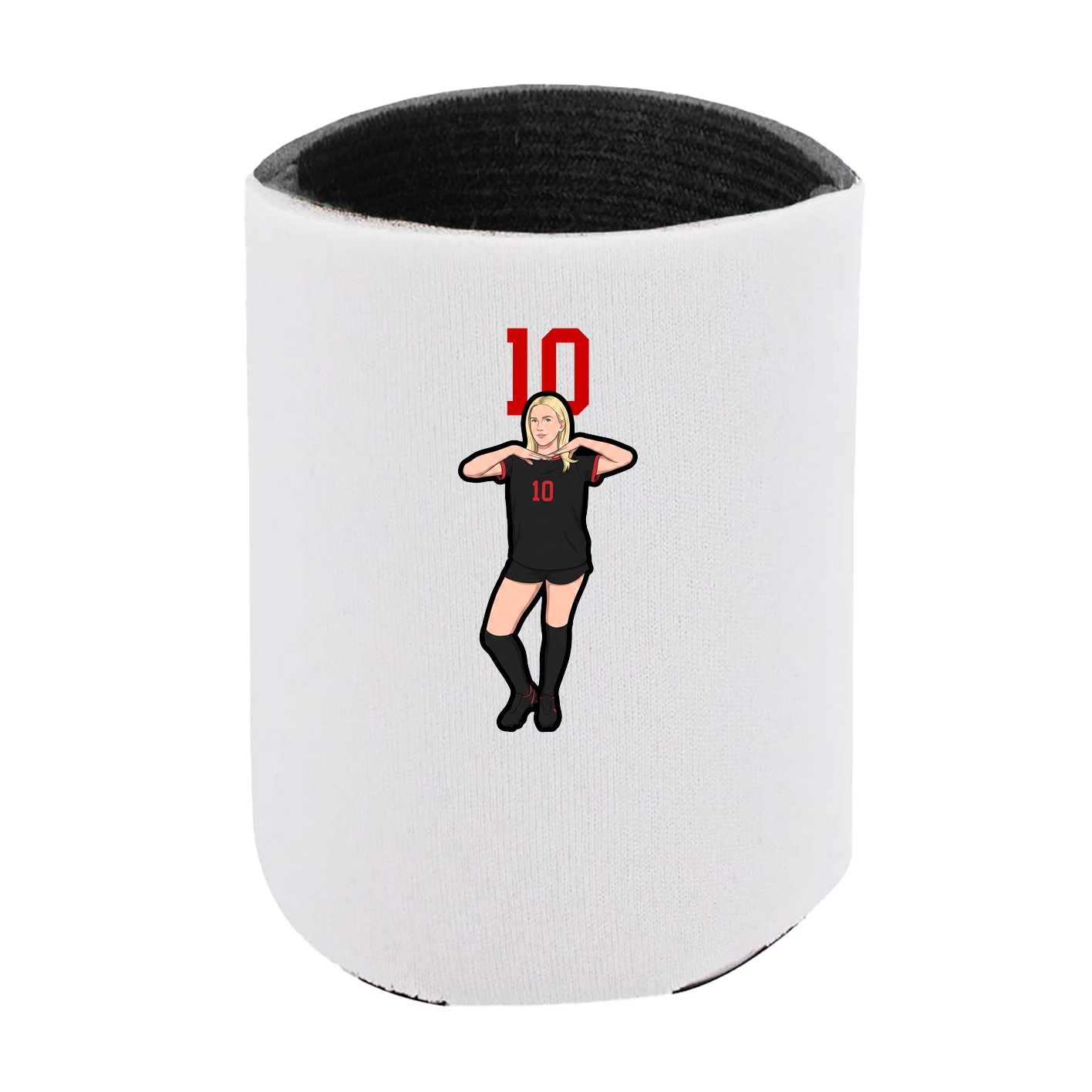 Can Holder — Number Top in White