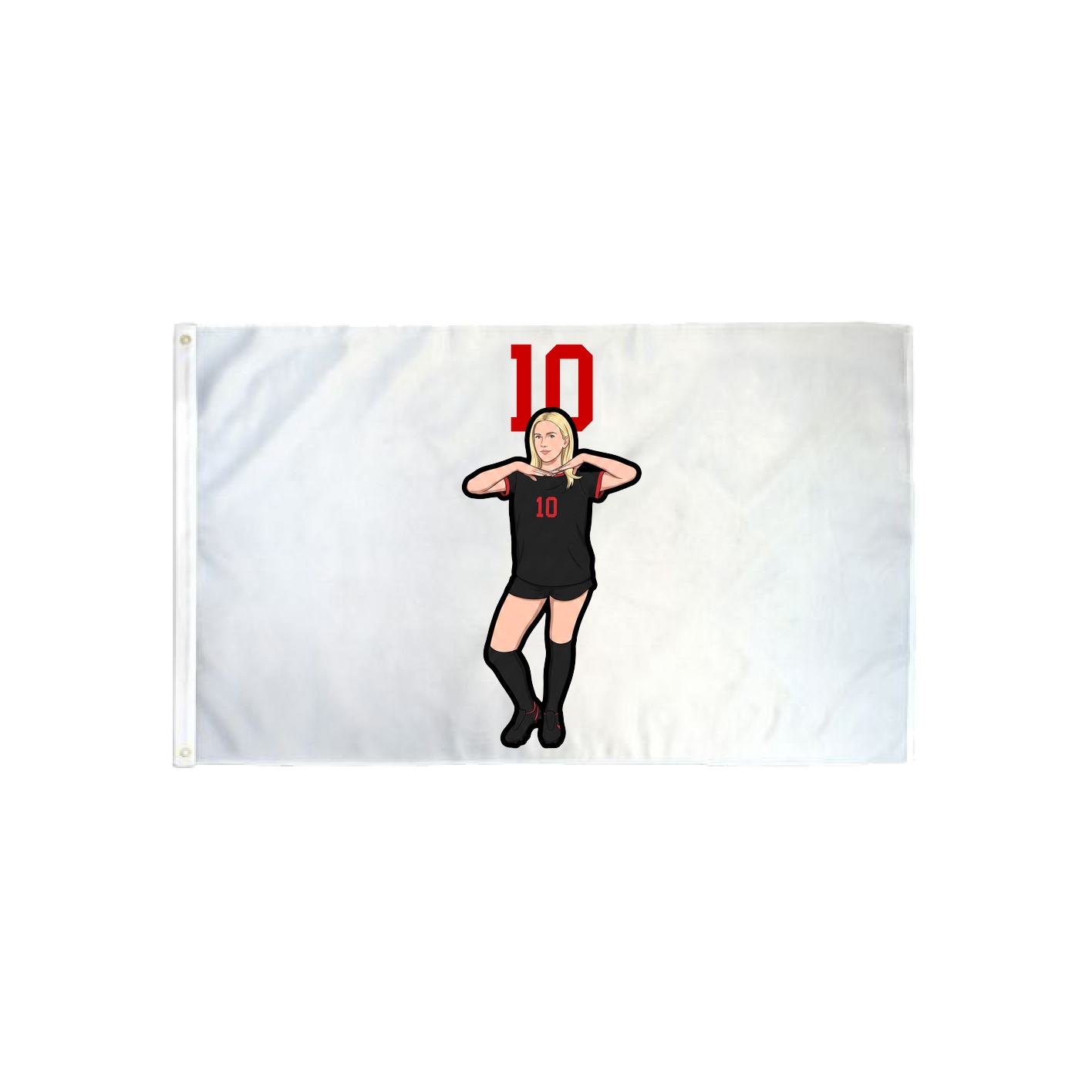 3x5 Flag — Number Top in Classic