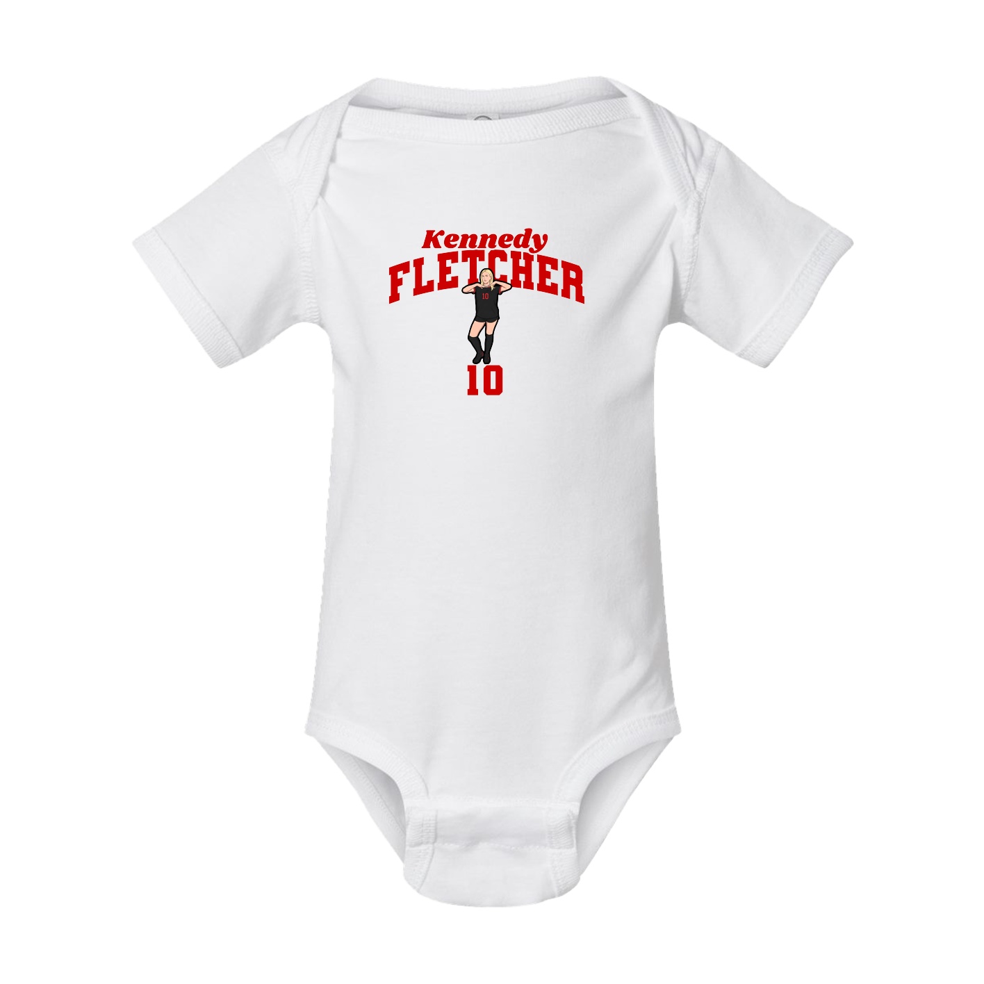 Baby Onesie — Signature Arch in White