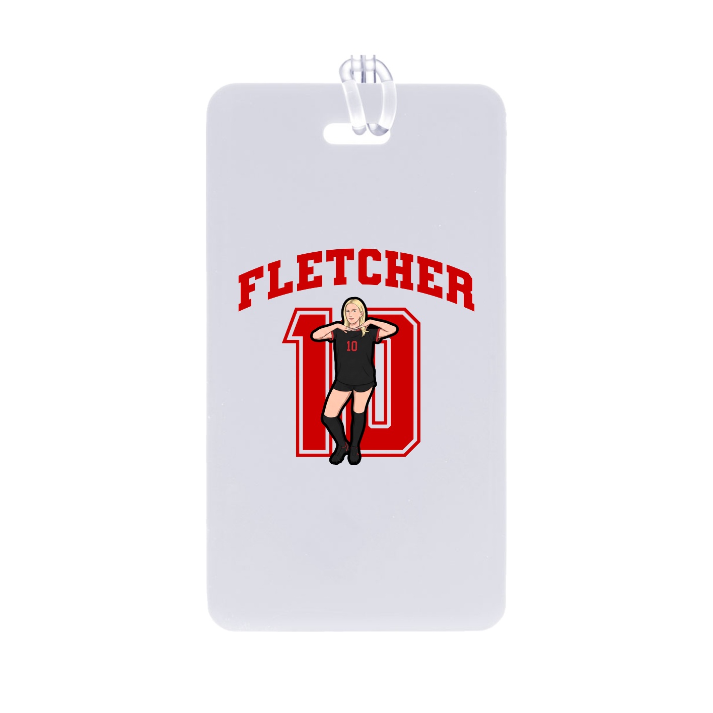 Bag Tag — Number in Classic