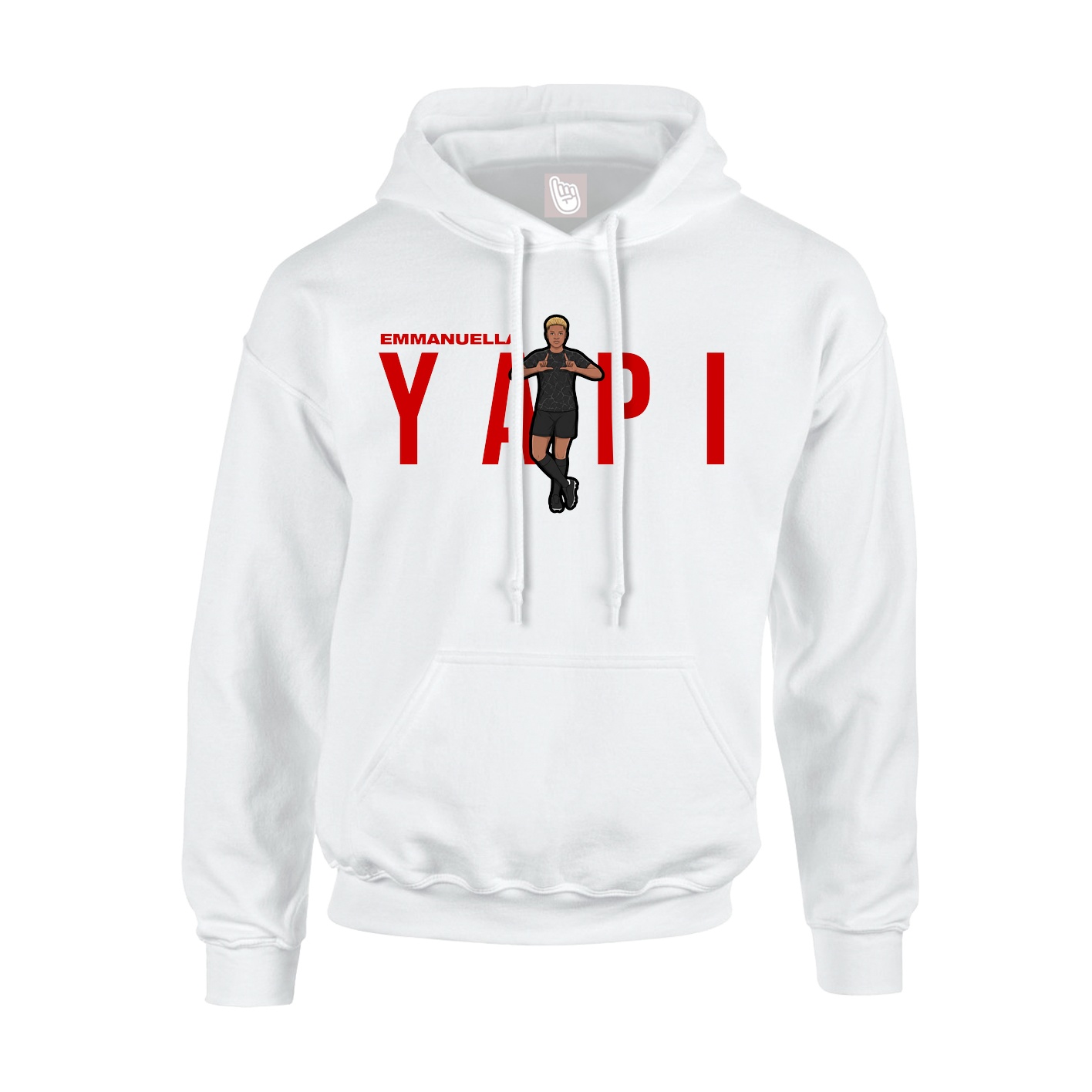 Hoodie — Player Name in White