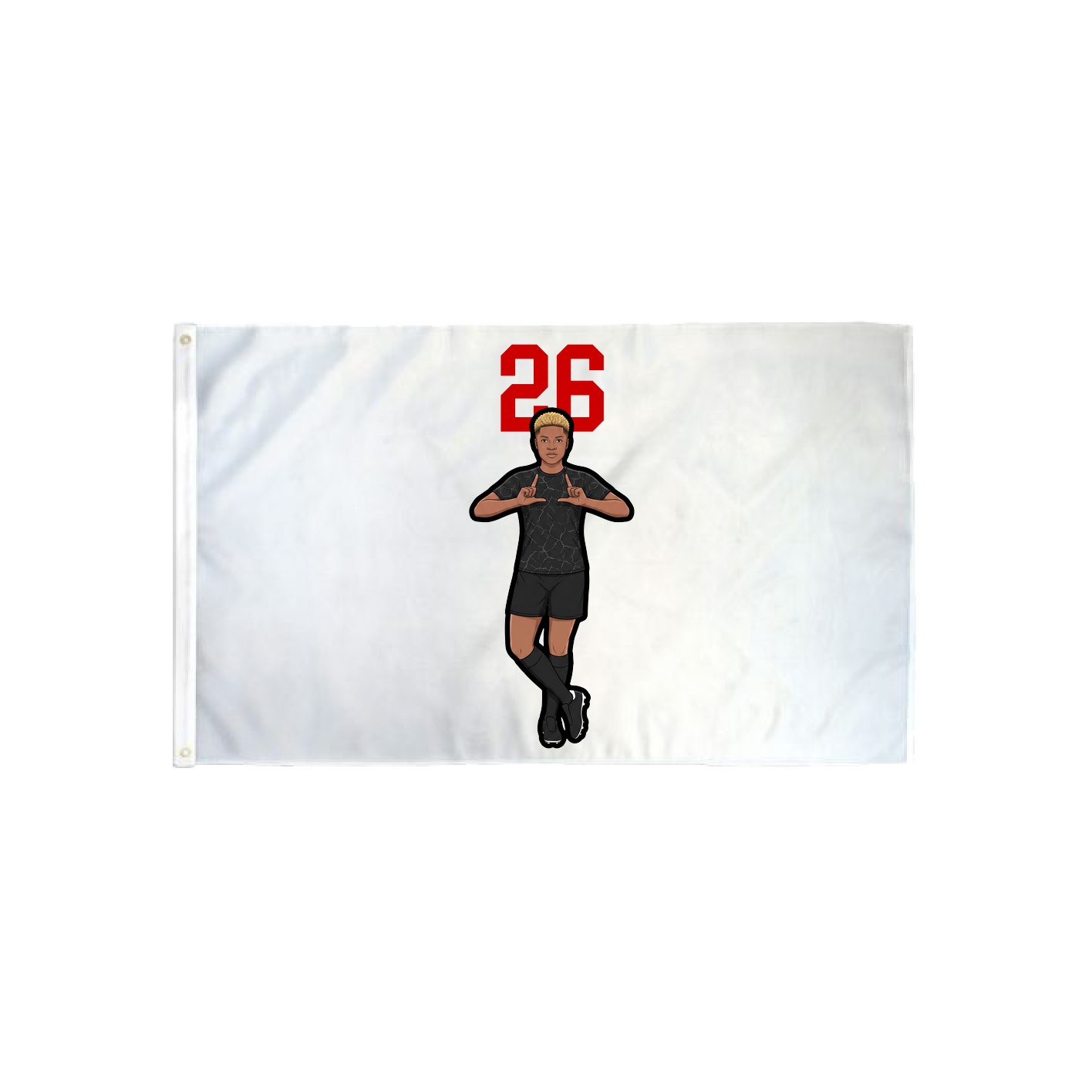 3x5 Flag — Number Top in Classic