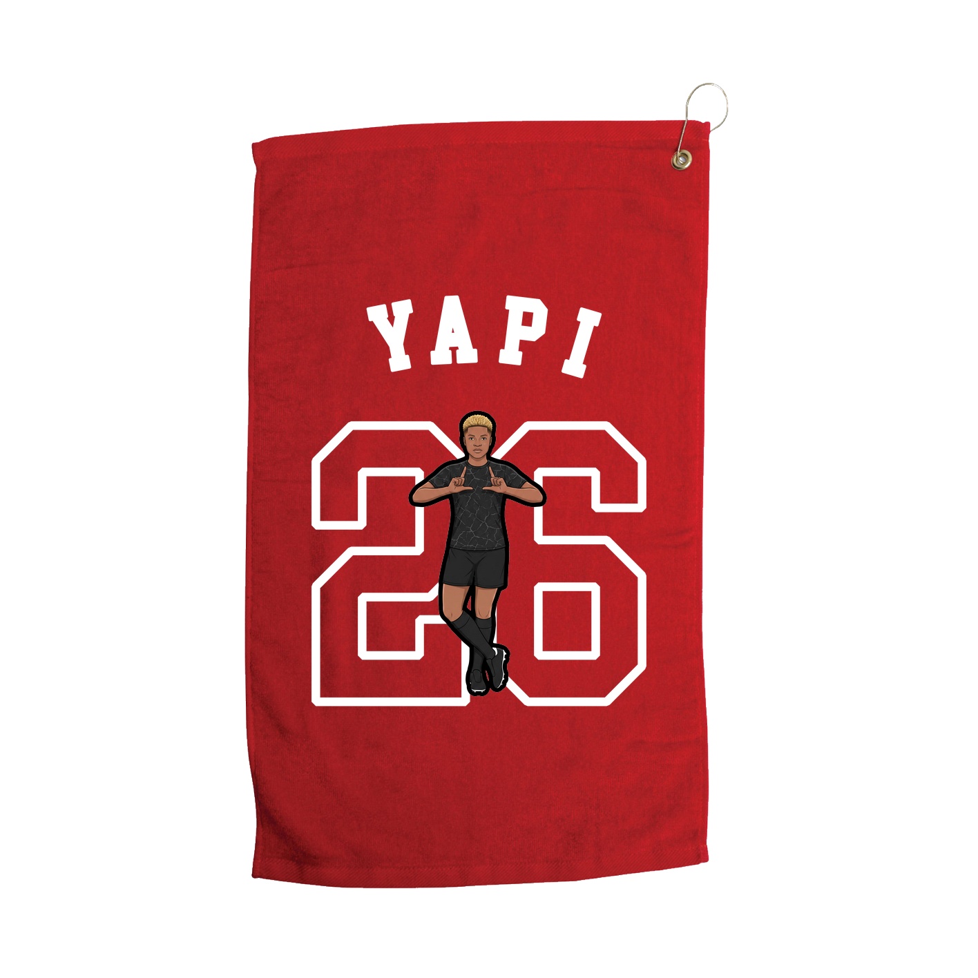 Golf Towel — Shirsey Arch in Red