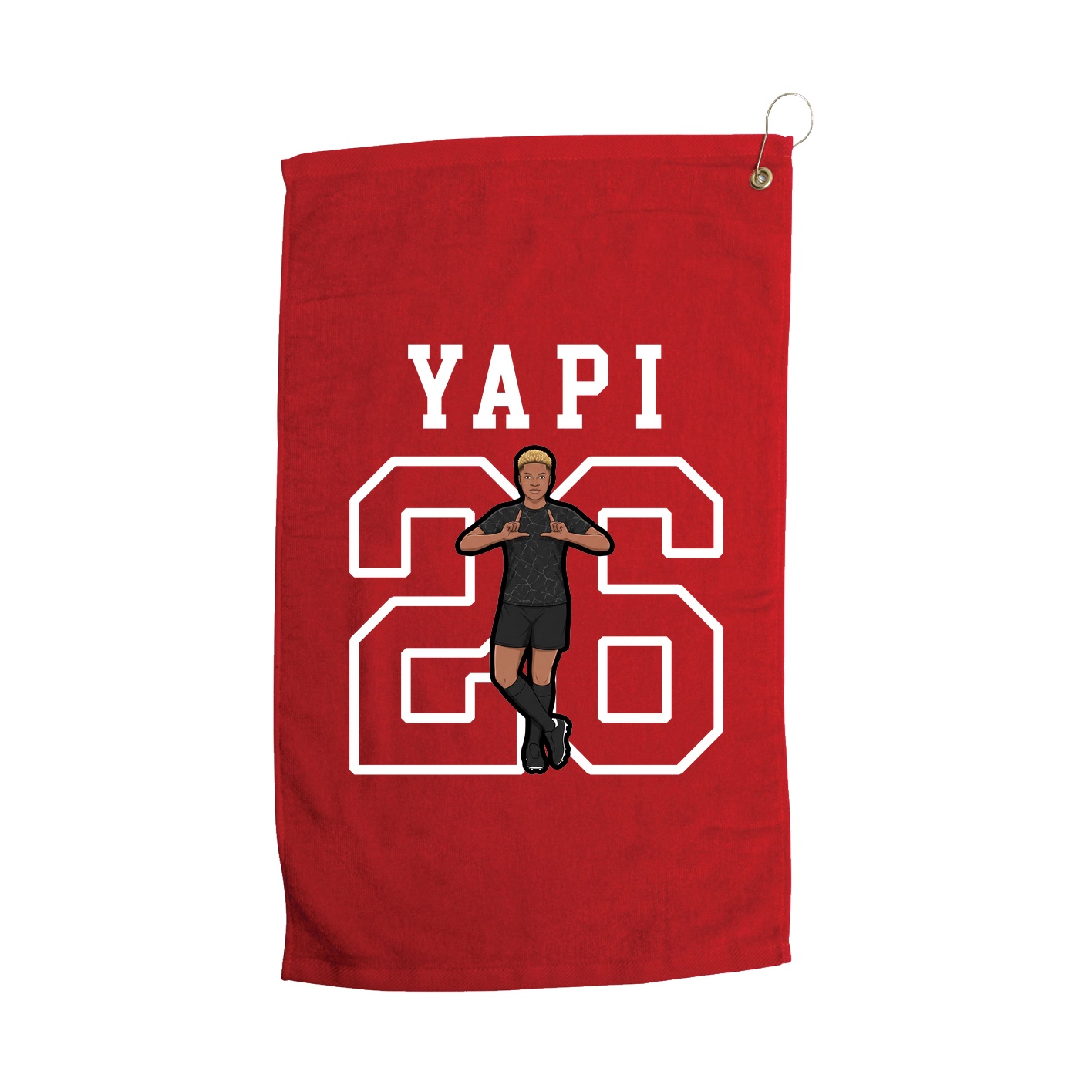 Golf Towel — Shirsey in Red
