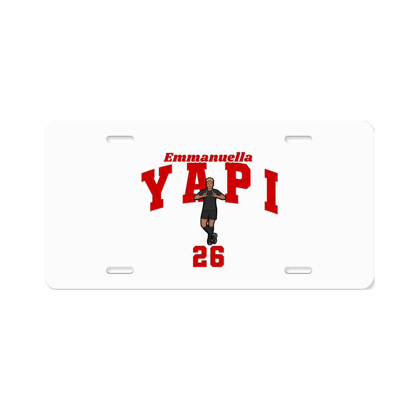 License Plate — Signature Arch in Classic