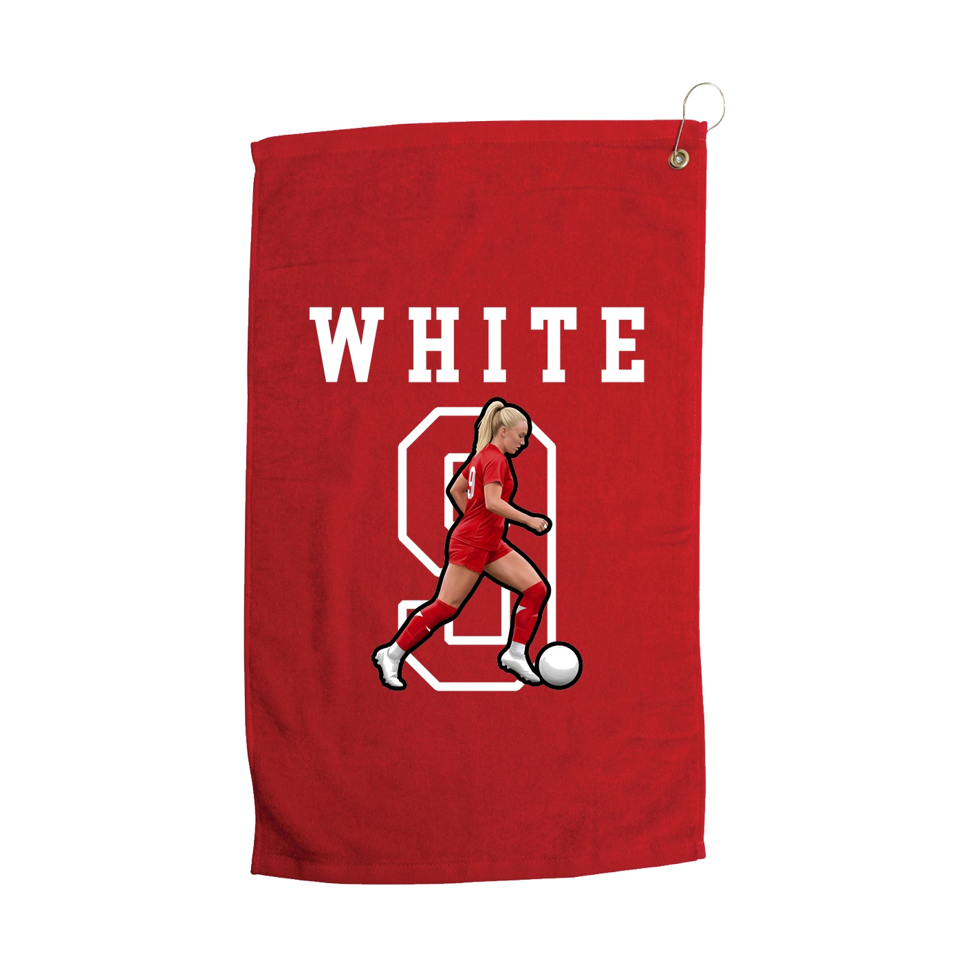 Golf Towel — Shirsey in Red