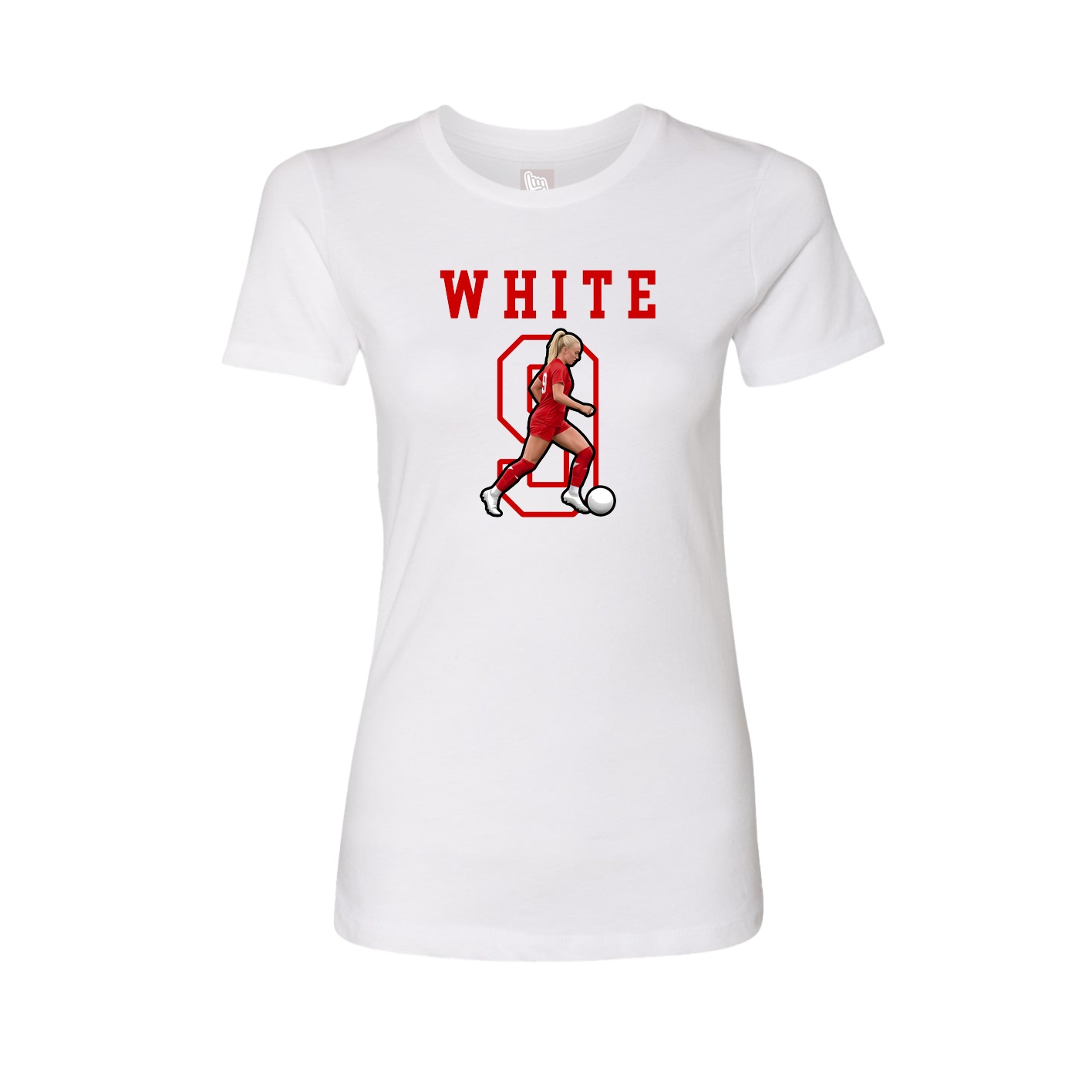 Fitted Women's Tee — Shirsey in White
