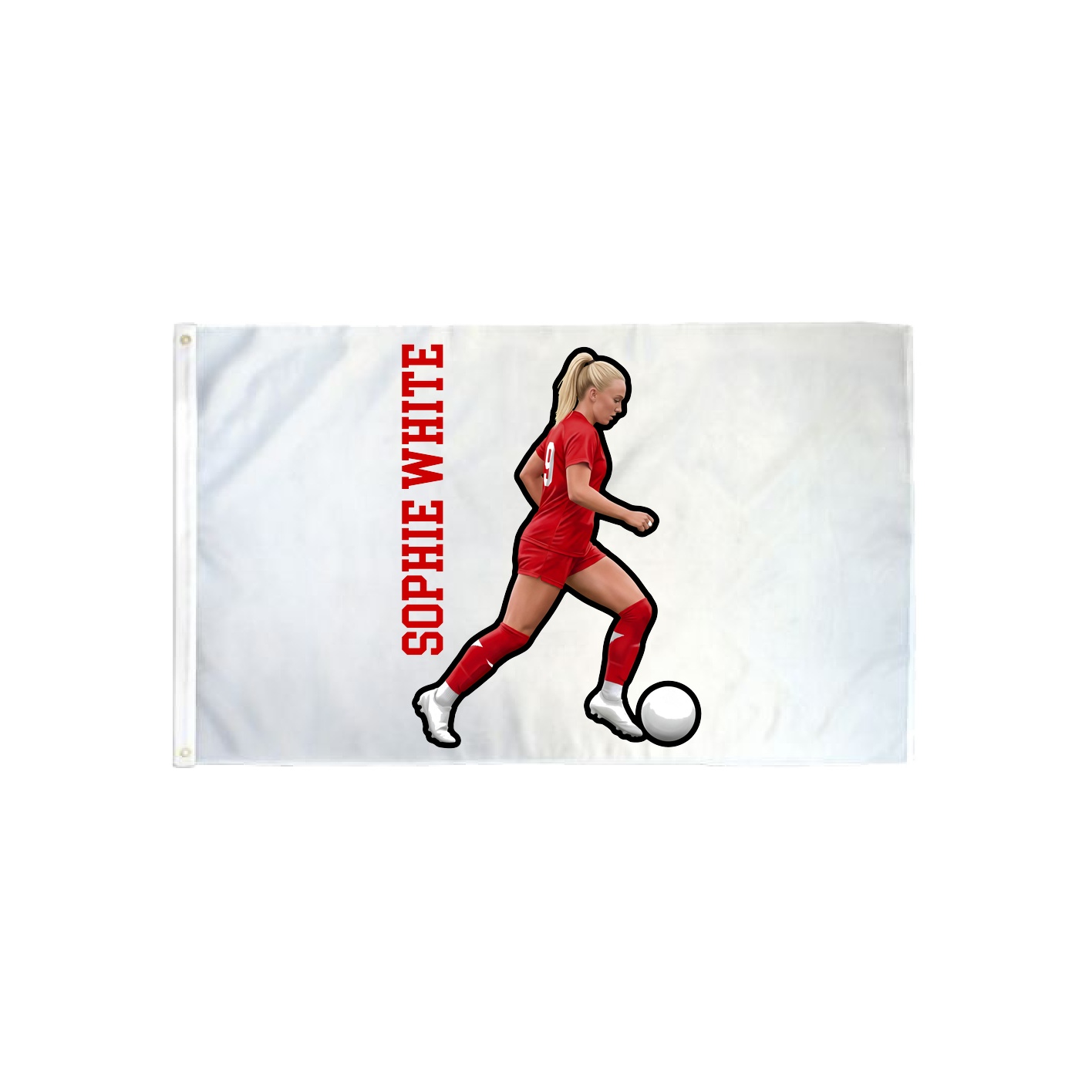 3x5 Flag — Name Vertical in Classic
