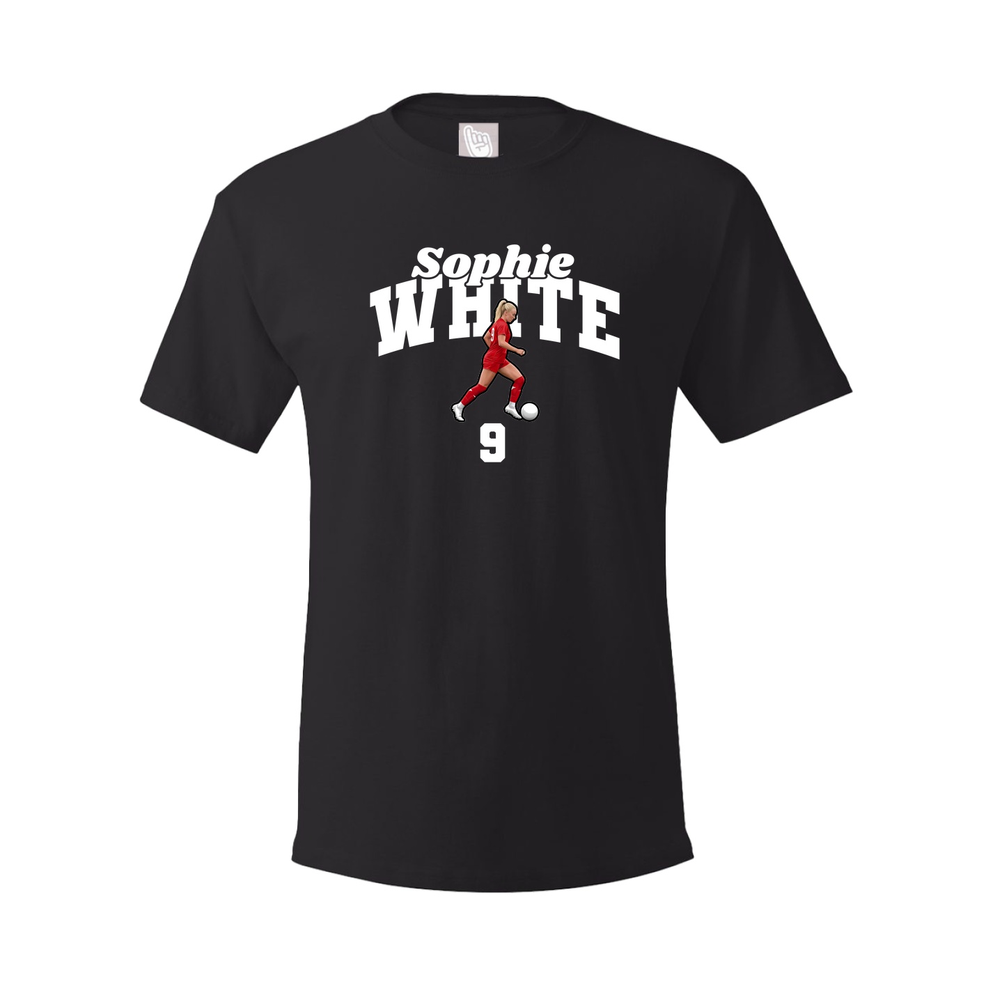 Tee — Signature Arch in Black