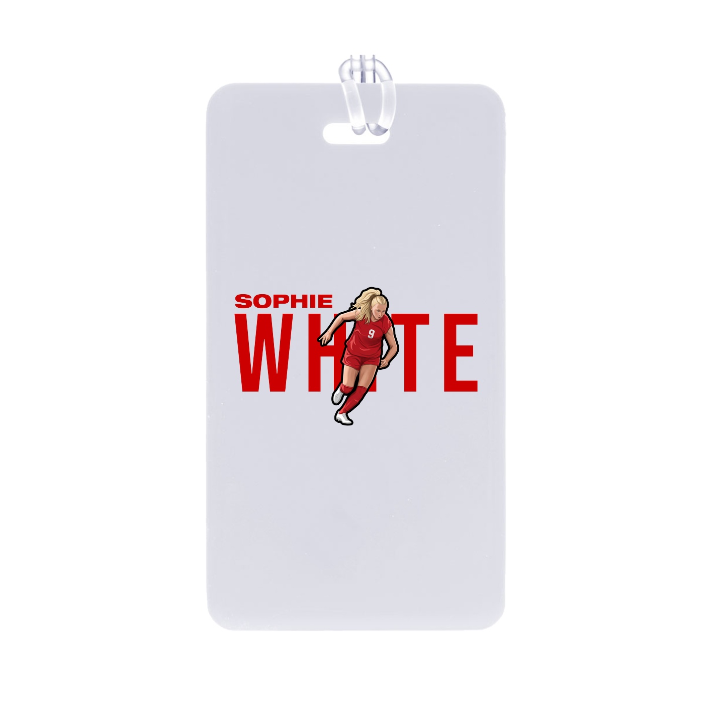 Bag Tag — Player Name in Classic