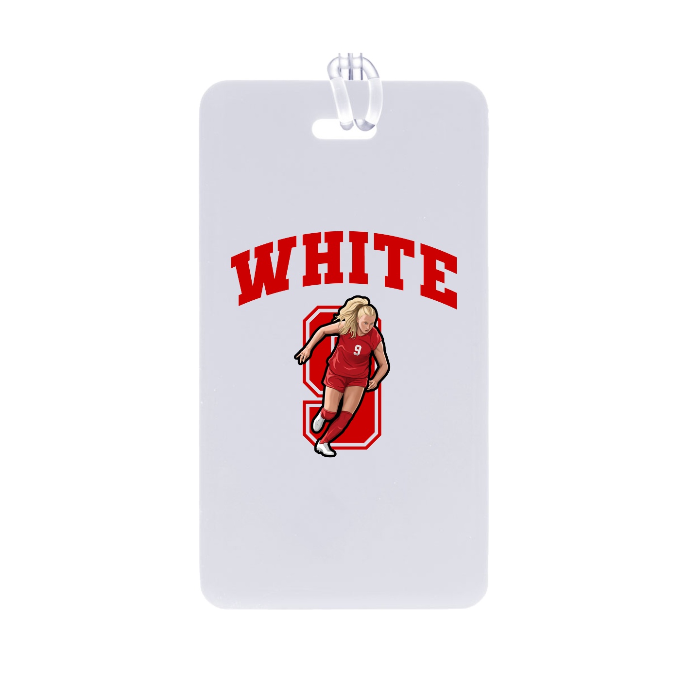 Bag Tag — Number in Classic