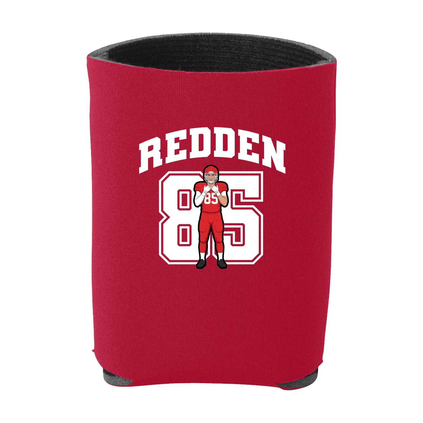 Can Holder — Number in Red