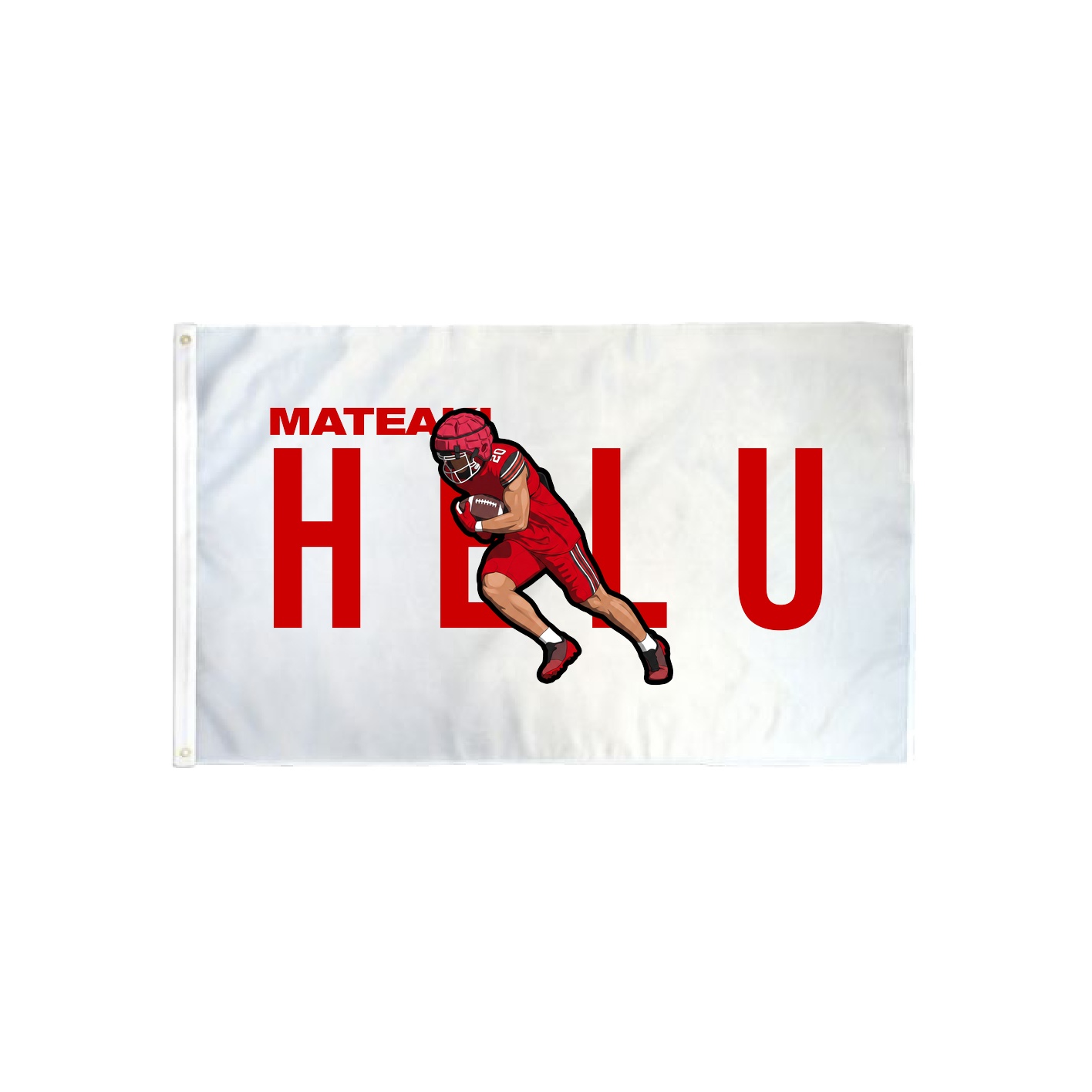 3x5 Flag — Player Name in Classic
