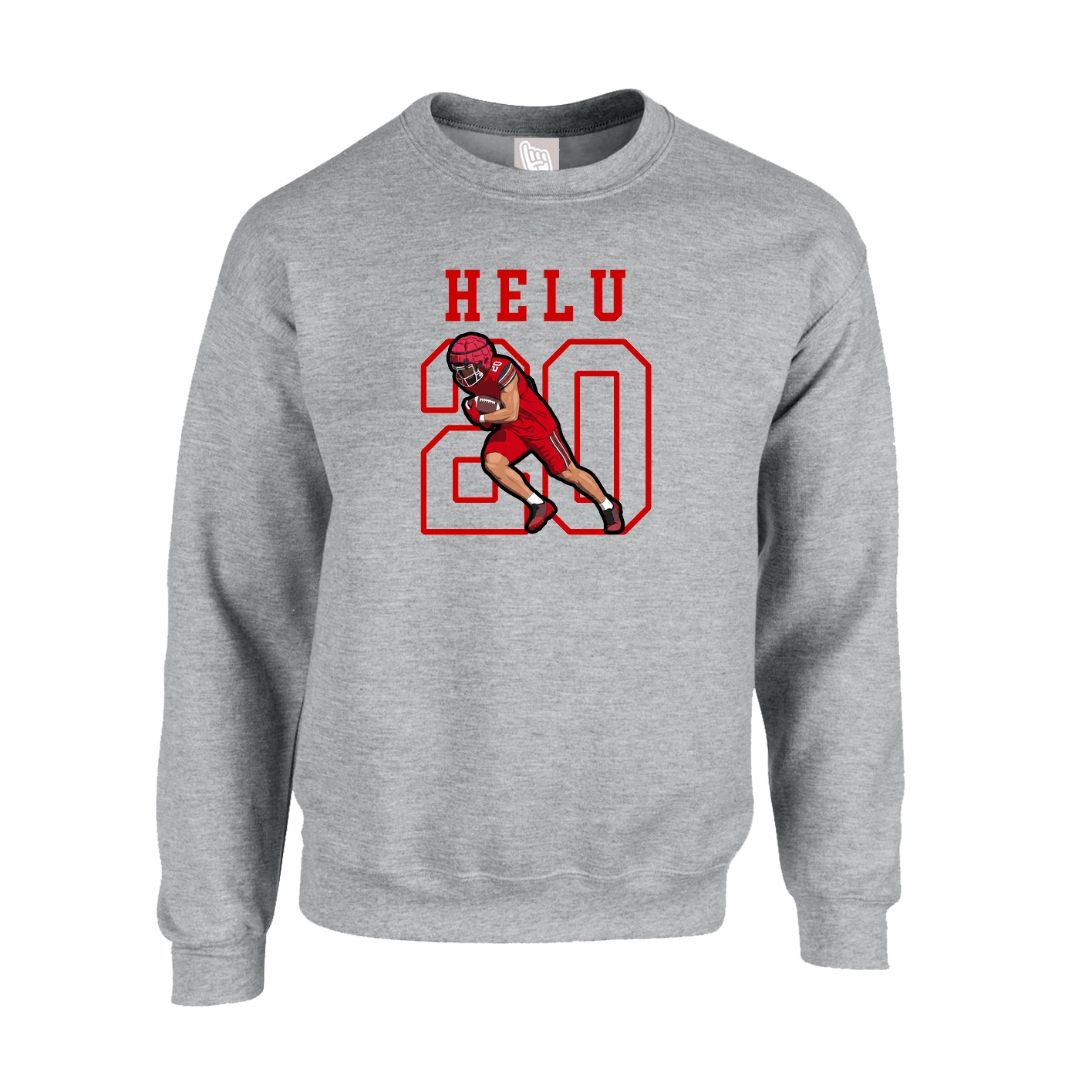 Fleece Crew — Shirsey in Grey