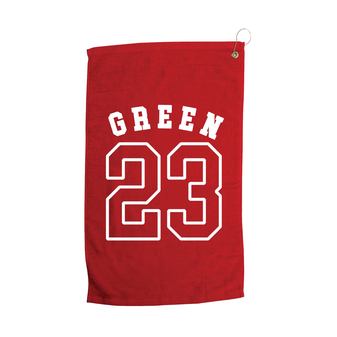 Golf Towel — Shirsey Arch in Red