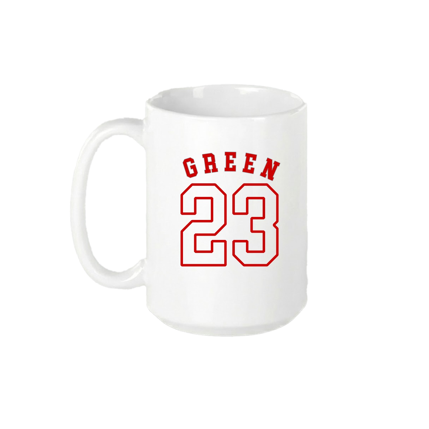 15oz Coffee Mug — Shirsey Arch in White