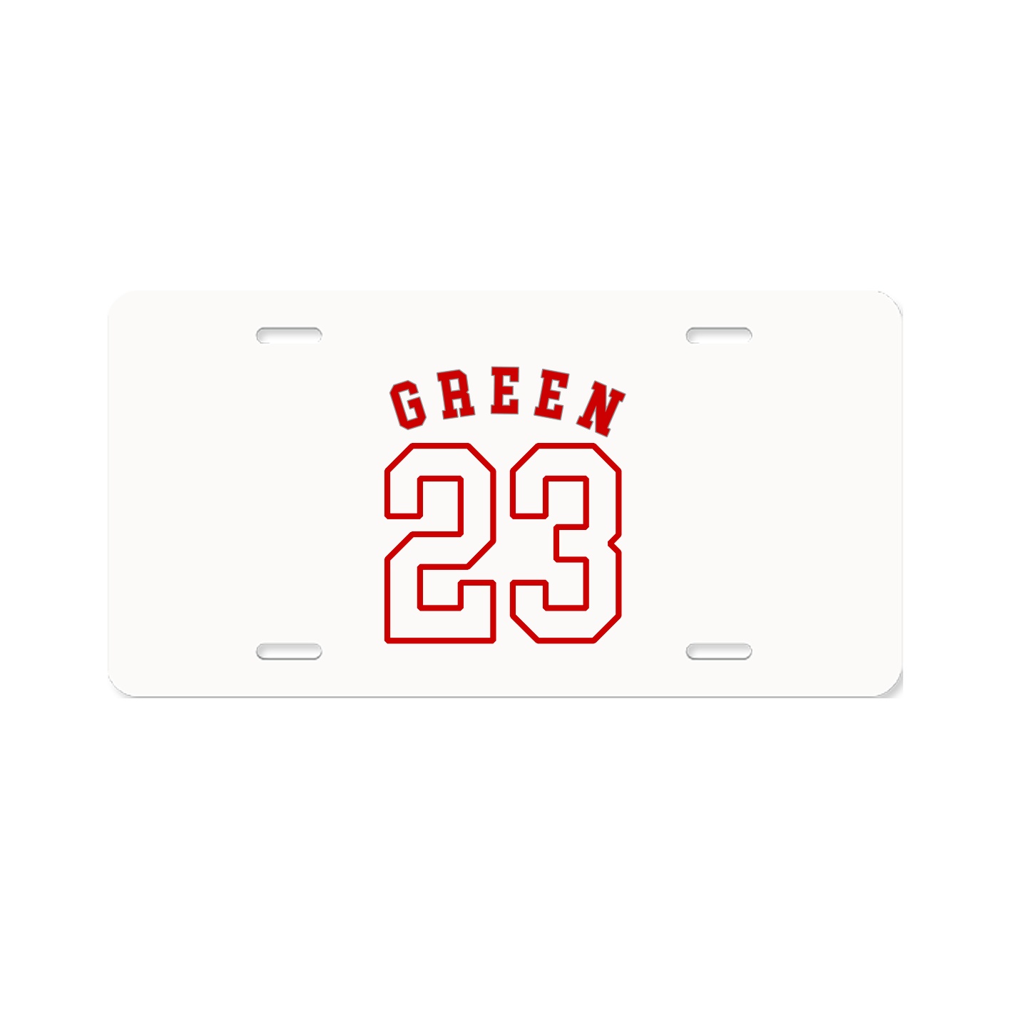License Plate — Shirsey Arch in Classic