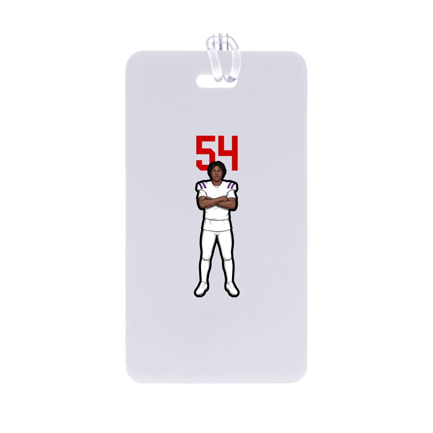 Bag Tag — Number Top in Classic