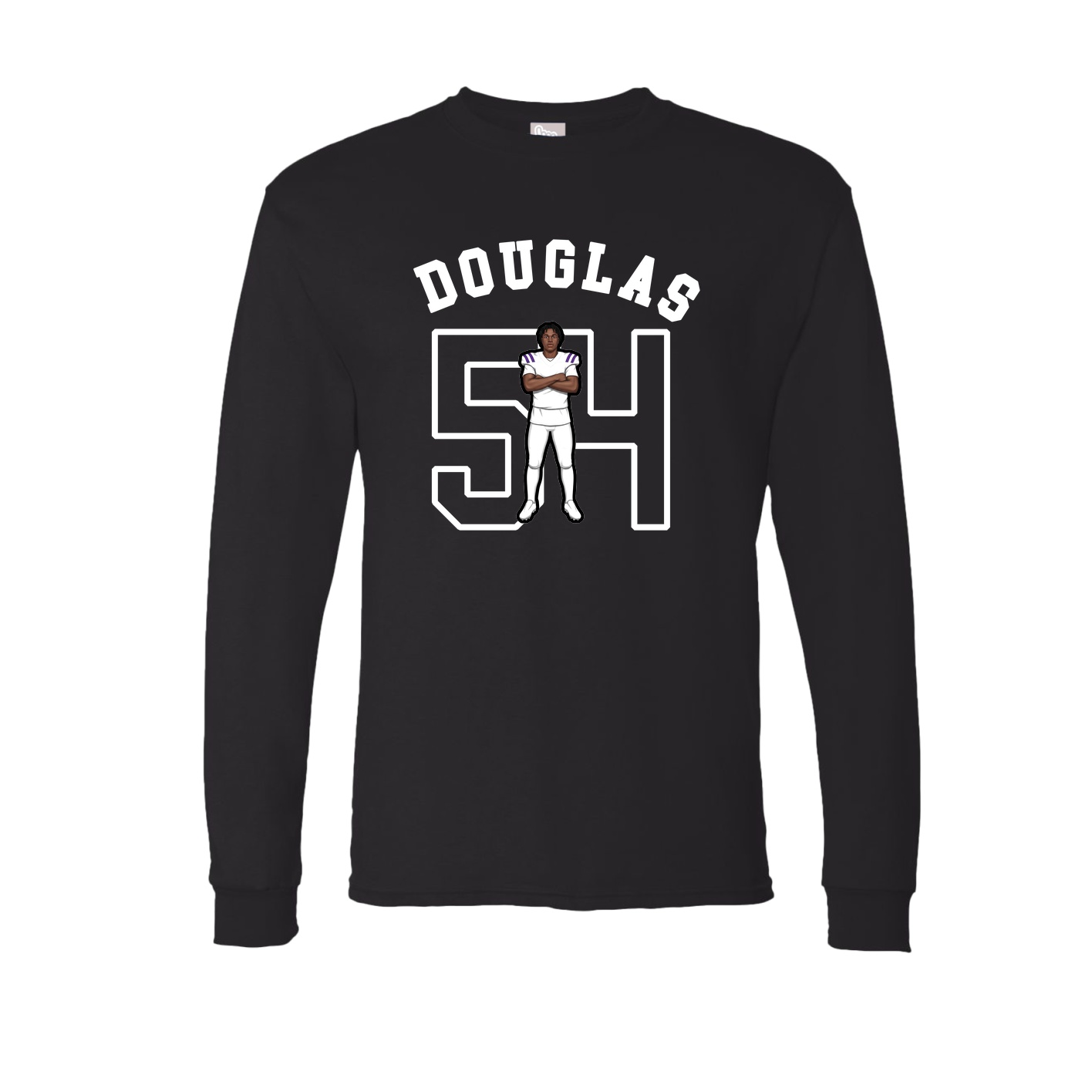 Long Sleeve Tee — Shirsey Arch in Black