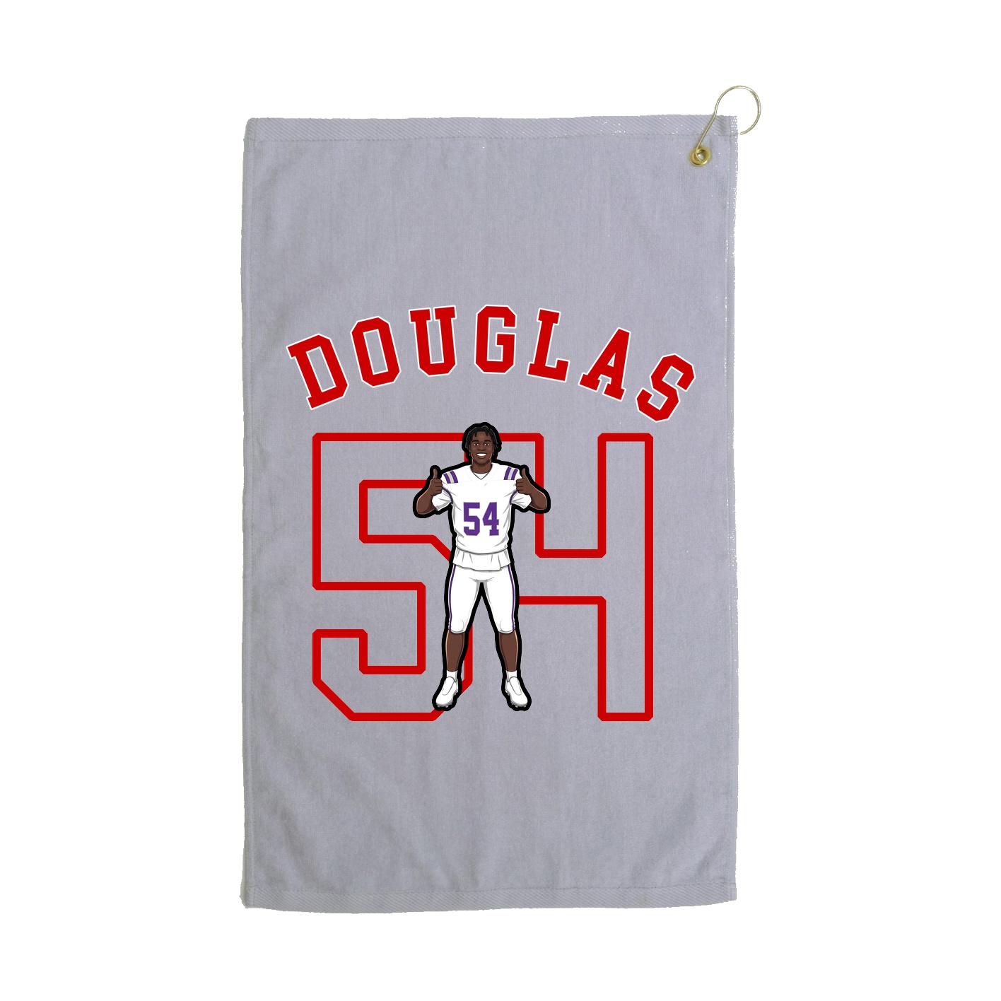 Golf Towel — Shirsey Arch in Grey