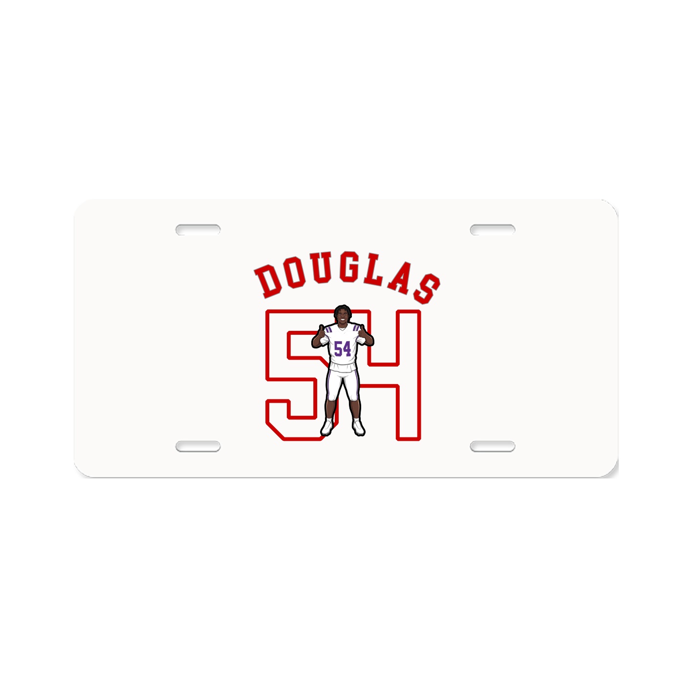License Plate — Shirsey Arch in Classic