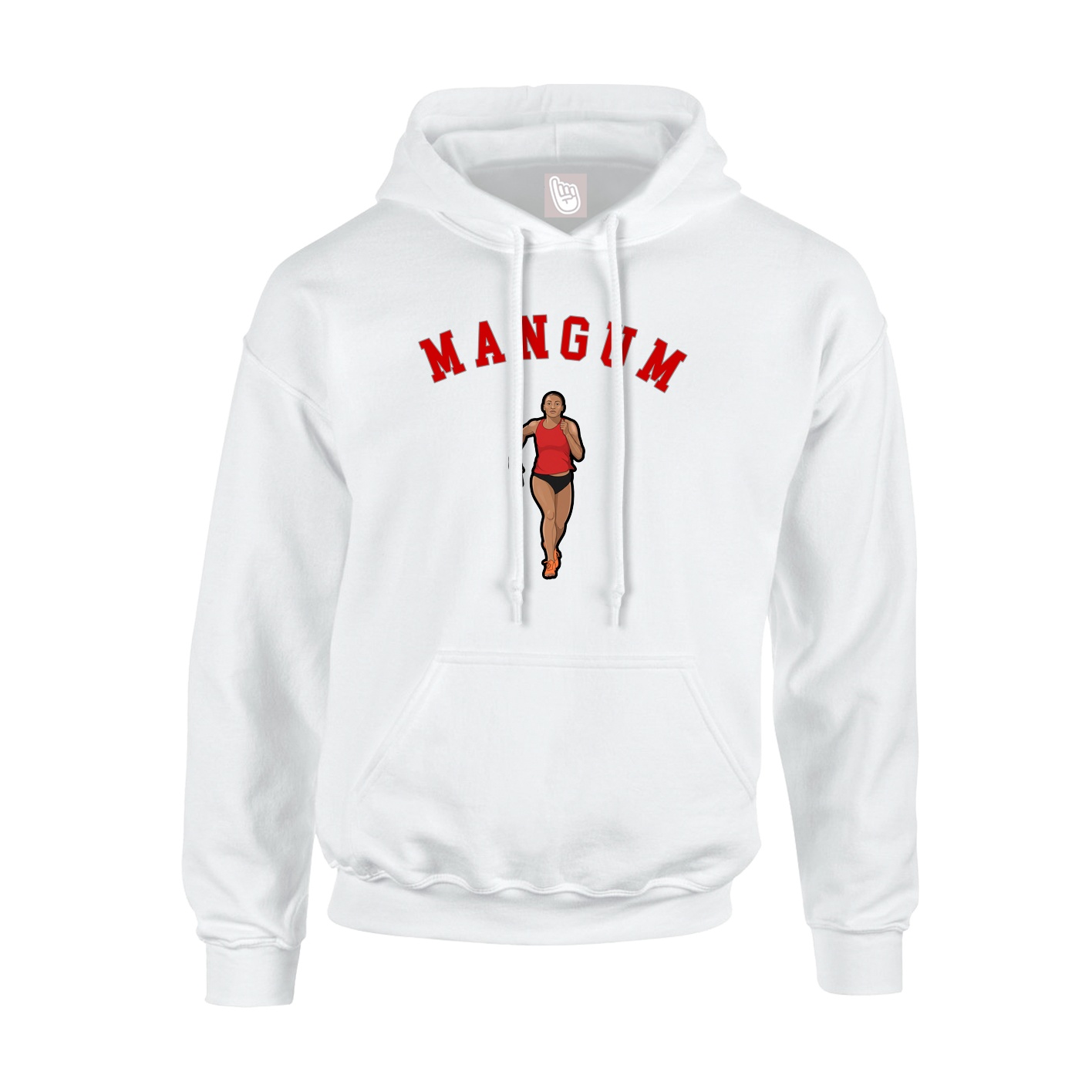 Hoodie — Shirsey Arch in White
