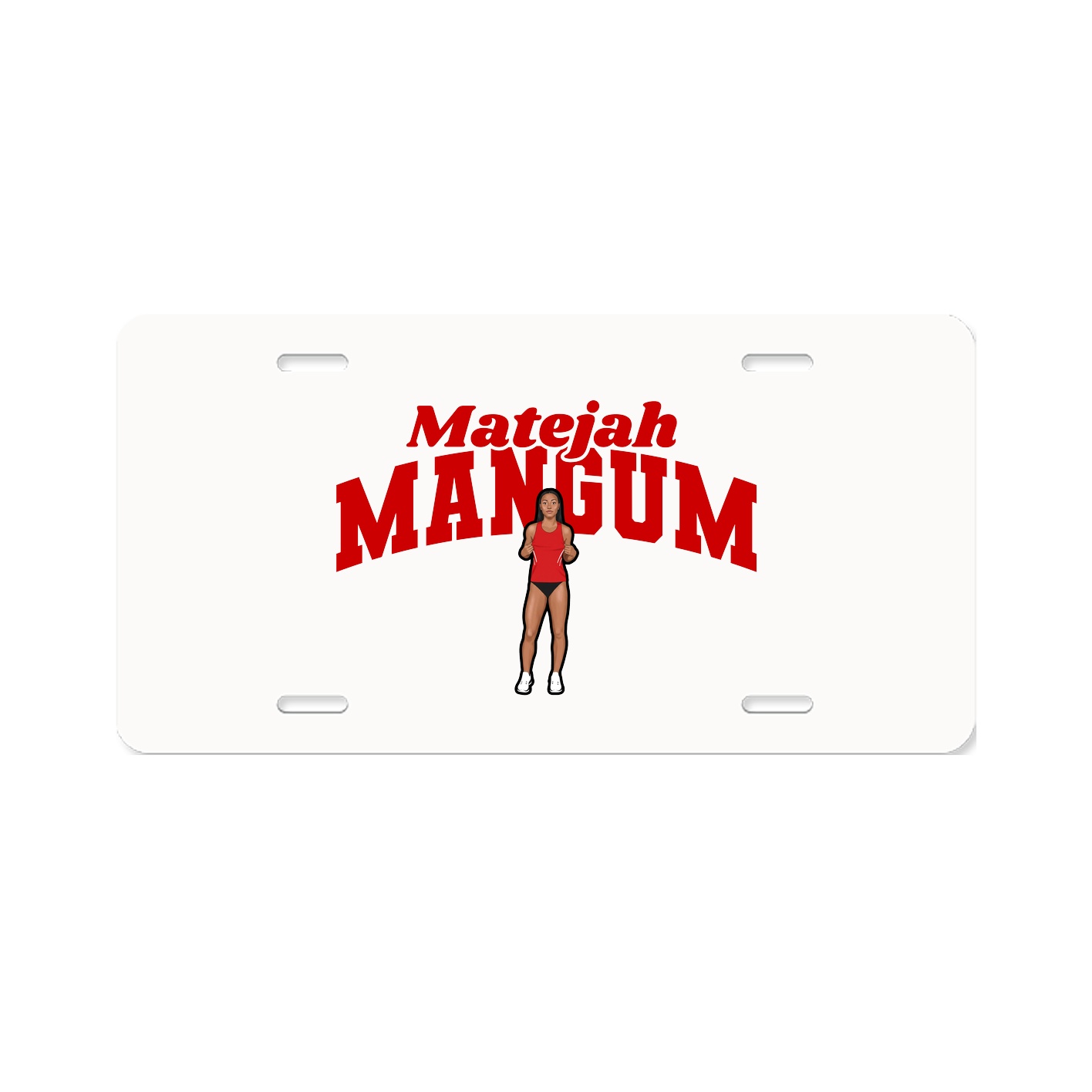 License Plate — Signature Arch in Classic