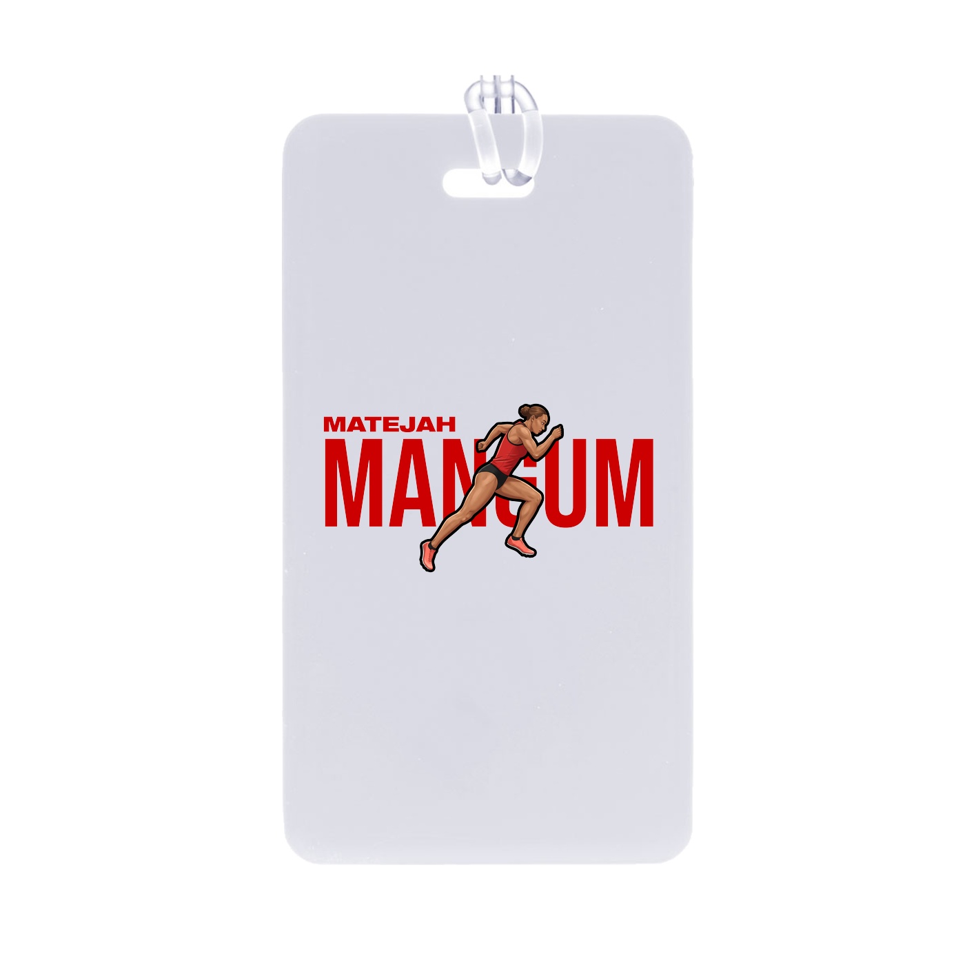 Bag Tag — Player Name in Classic