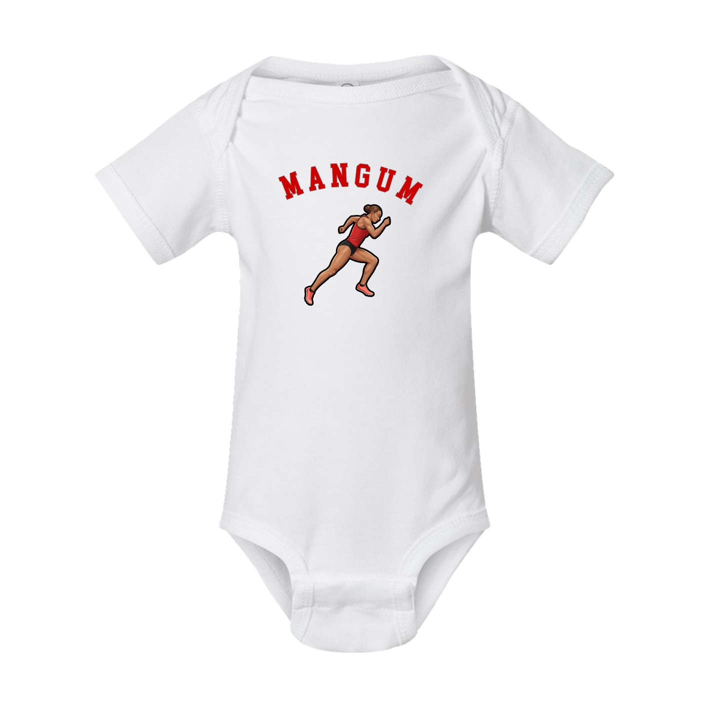 Baby Onesie — Shirsey Arch in White