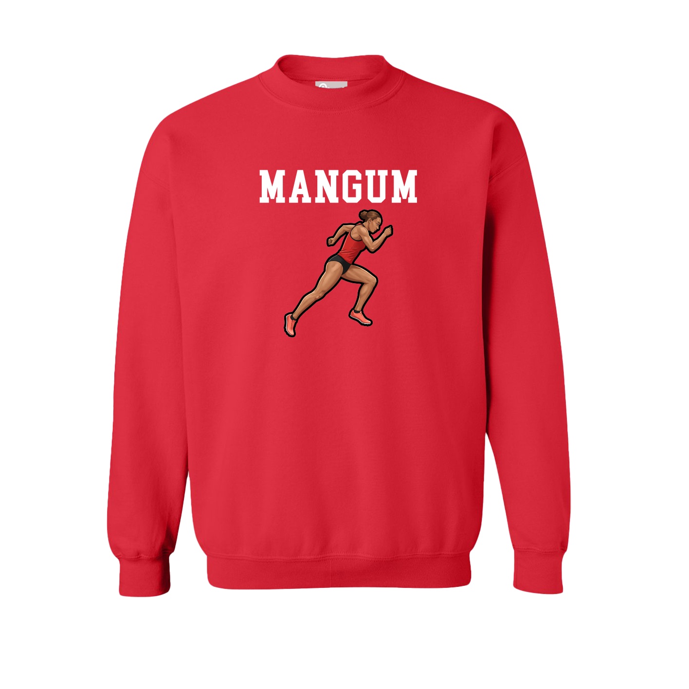 Fleece Crew — Shirsey in Red