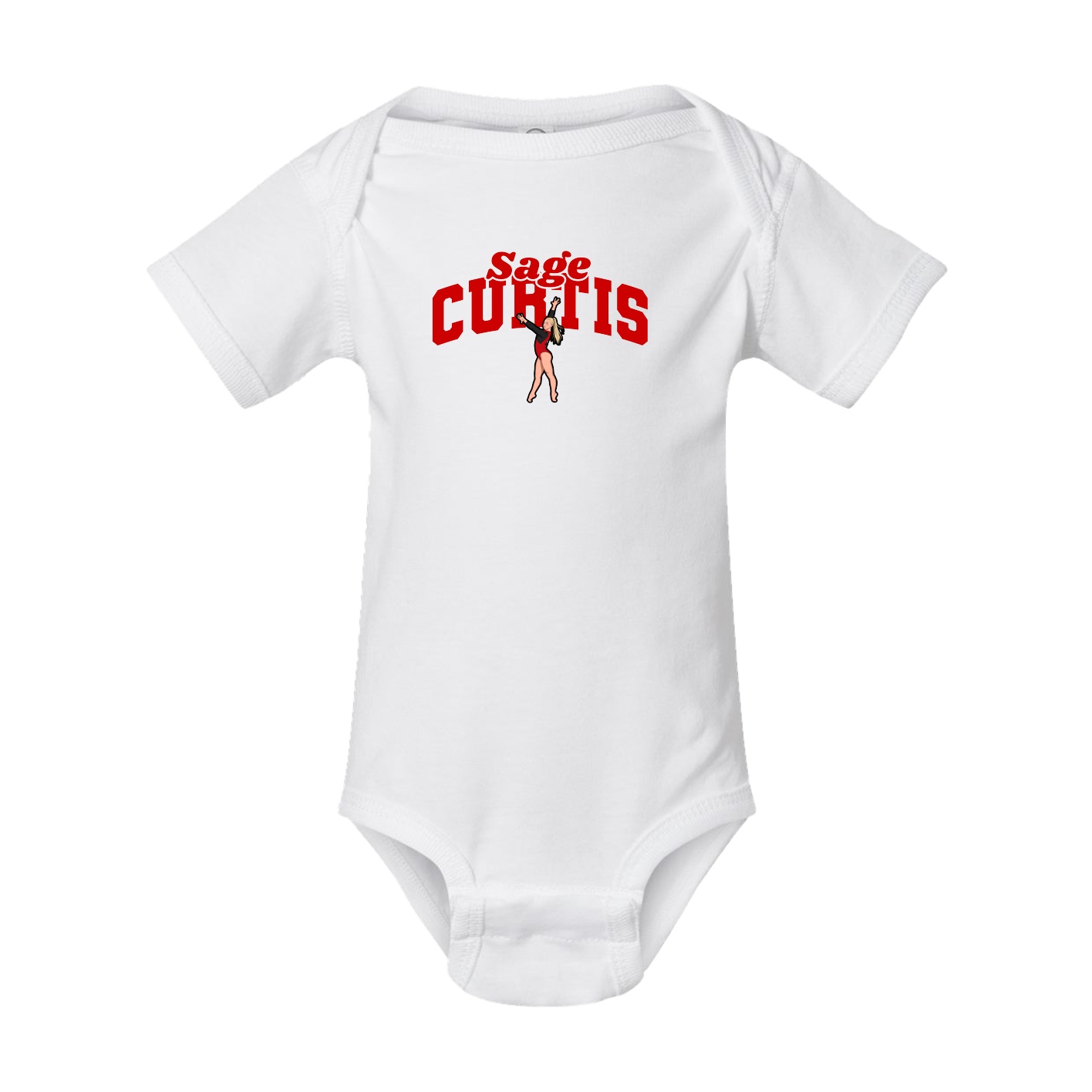 Baby Onesie — Signature Arch in White