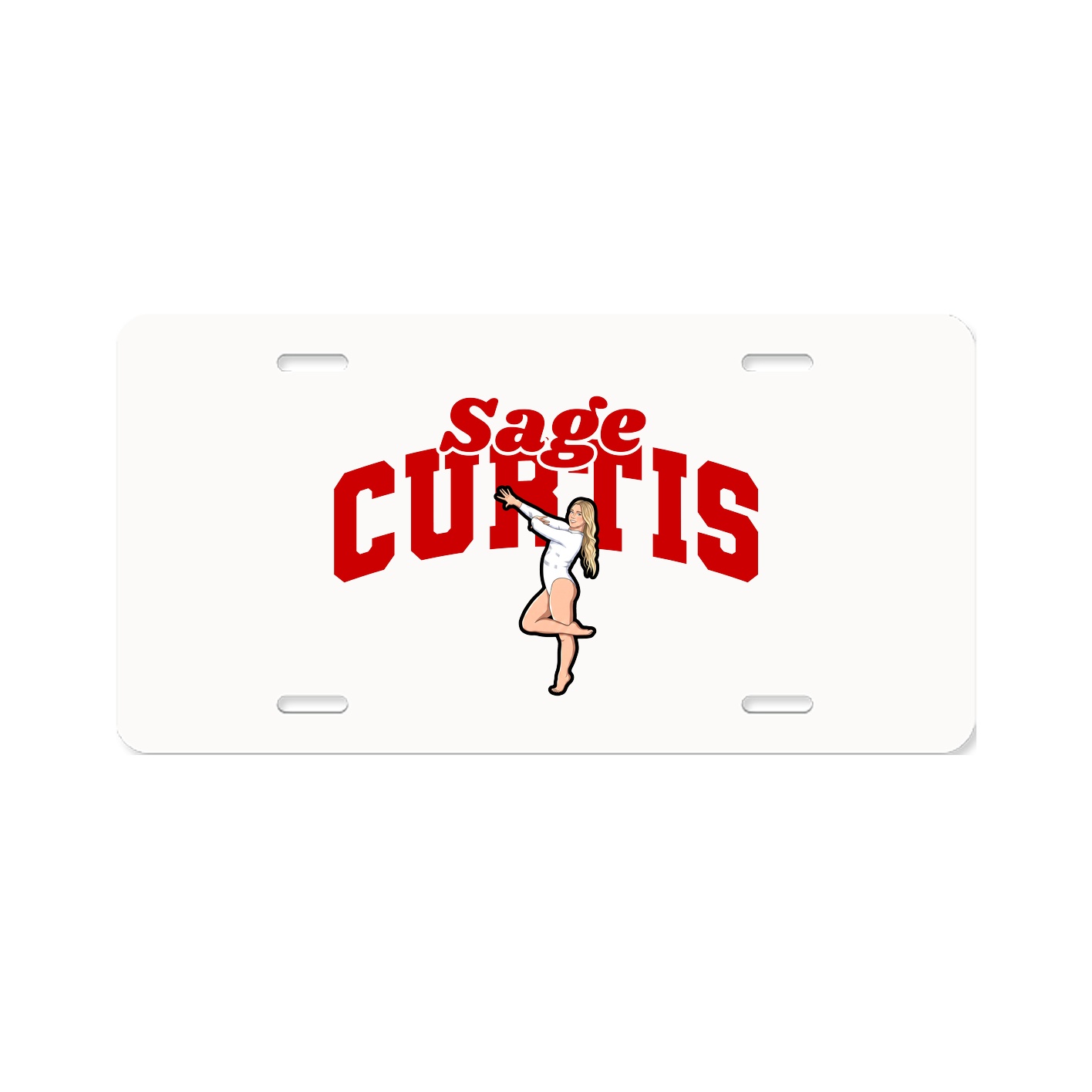 License Plate — Signature Arch in Classic