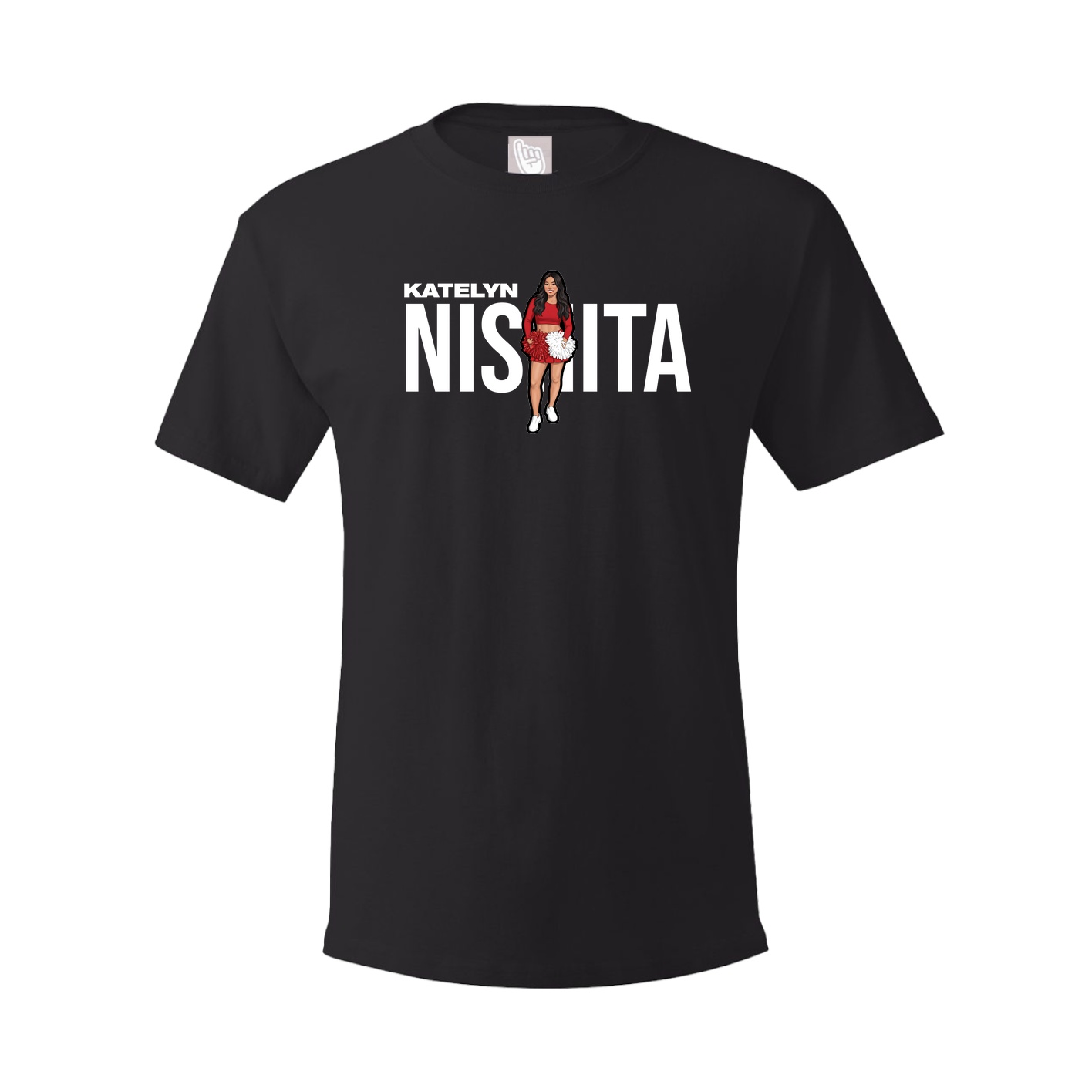 Tee — Player Name in Black