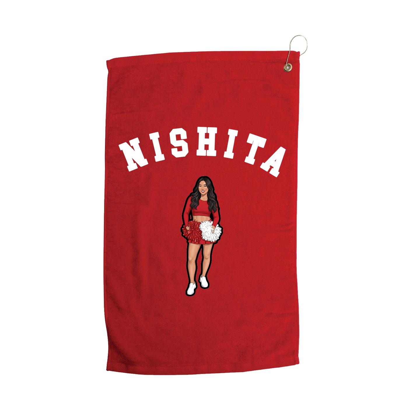 Golf Towel — Shirsey Arch in Red