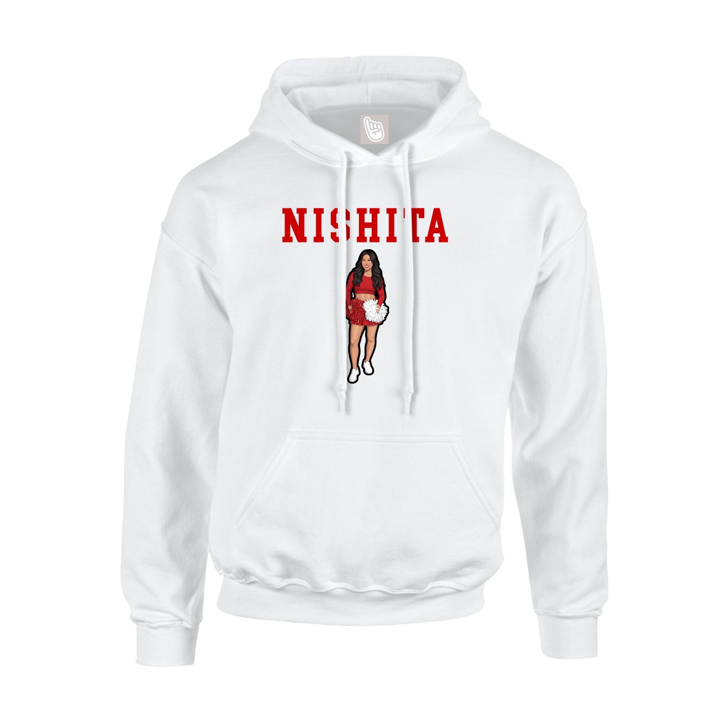 Youth Hoodie — Shirsey in White