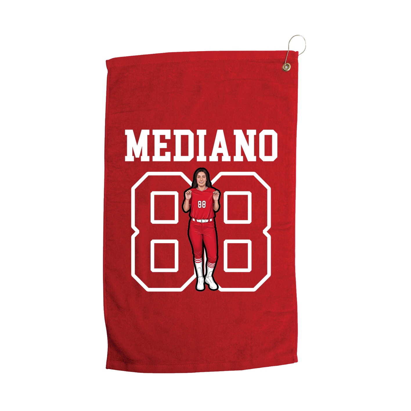 Golf Towel — Shirsey in Red