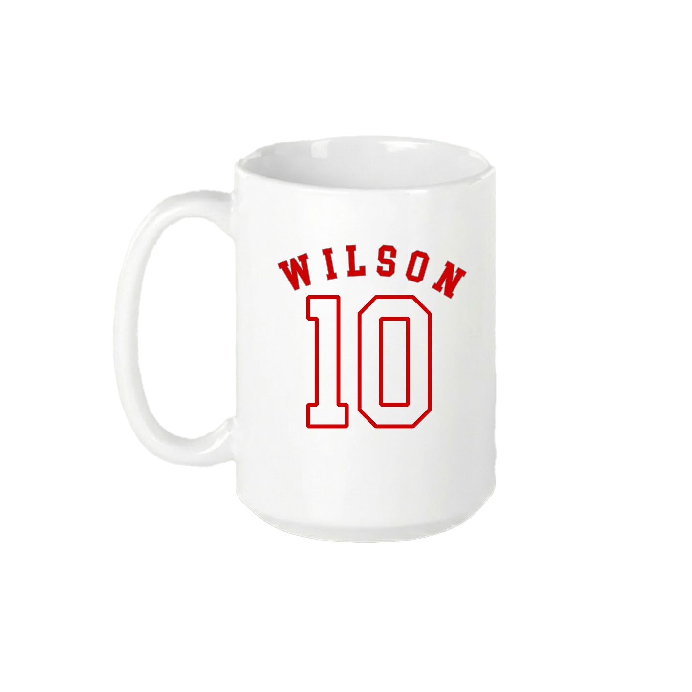 15oz Coffee Mug — Shirsey Arch in White