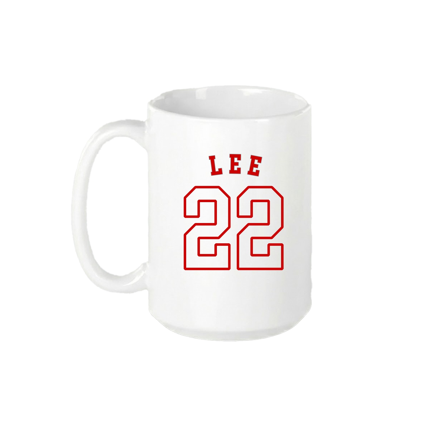 15oz Coffee Mug — Shirsey Arch in White