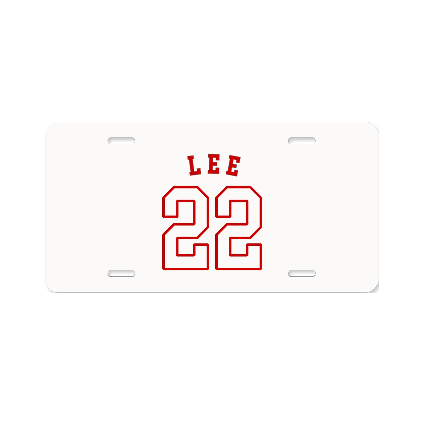 License Plate — Shirsey Arch in Classic
