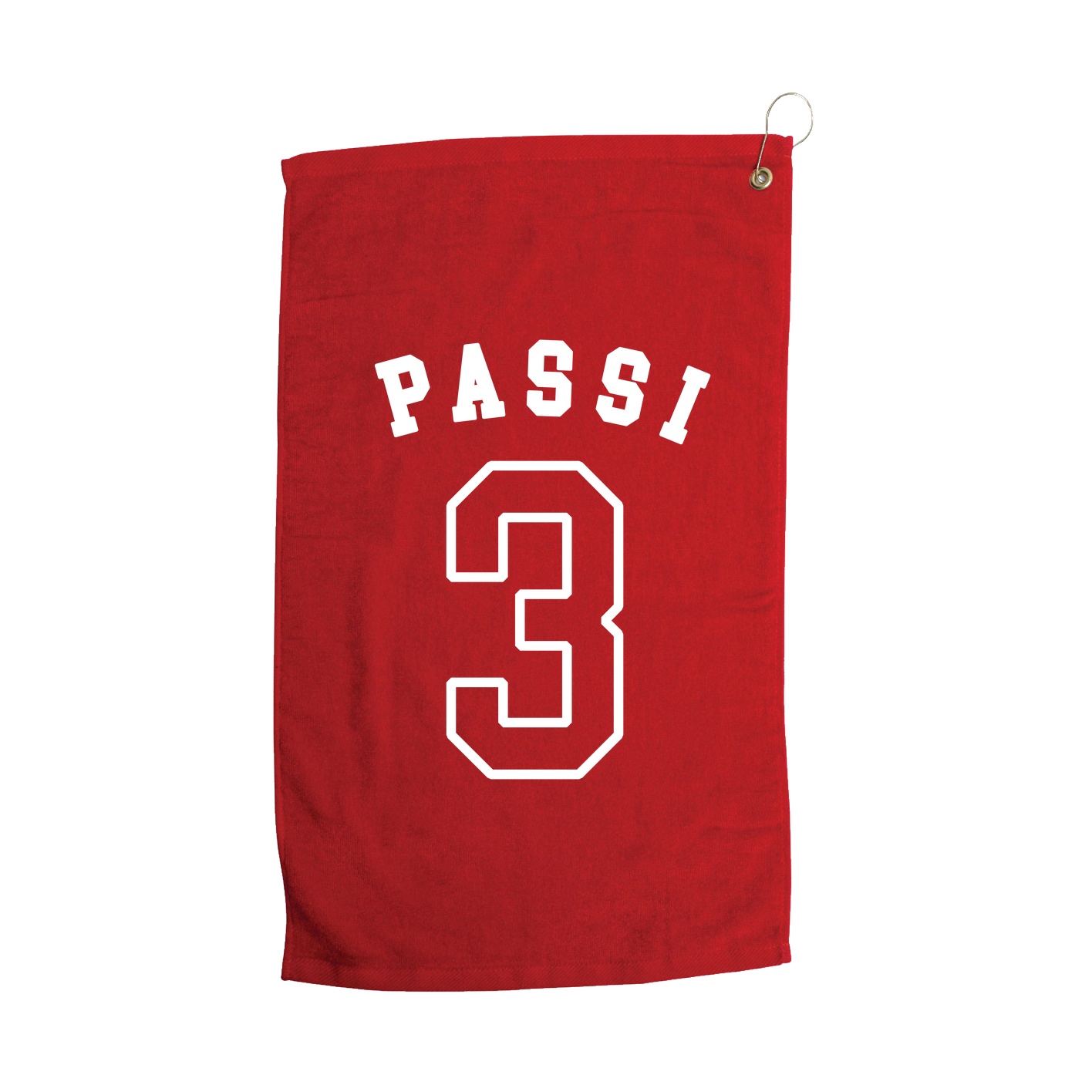 Golf Towel — Shirsey Arch in Red