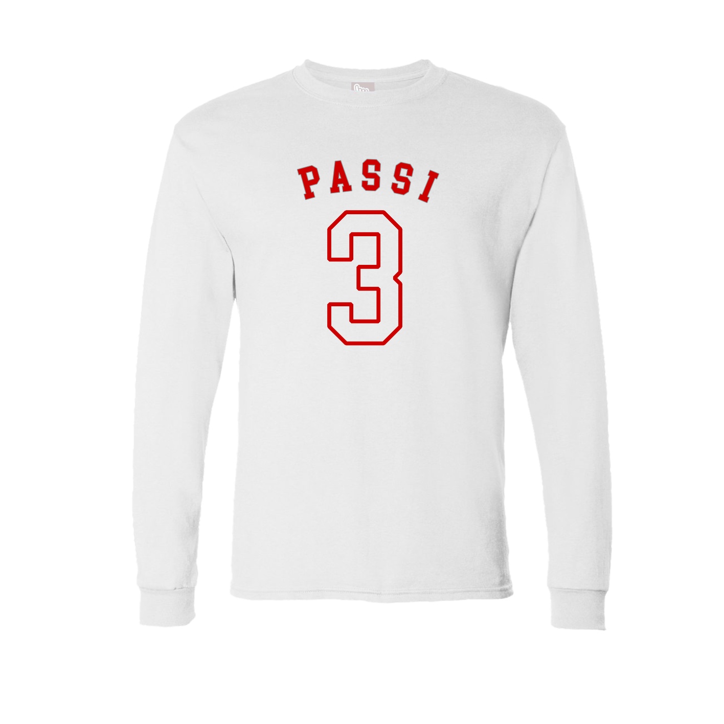 Long Sleeve Tee — Shirsey Arch in White
