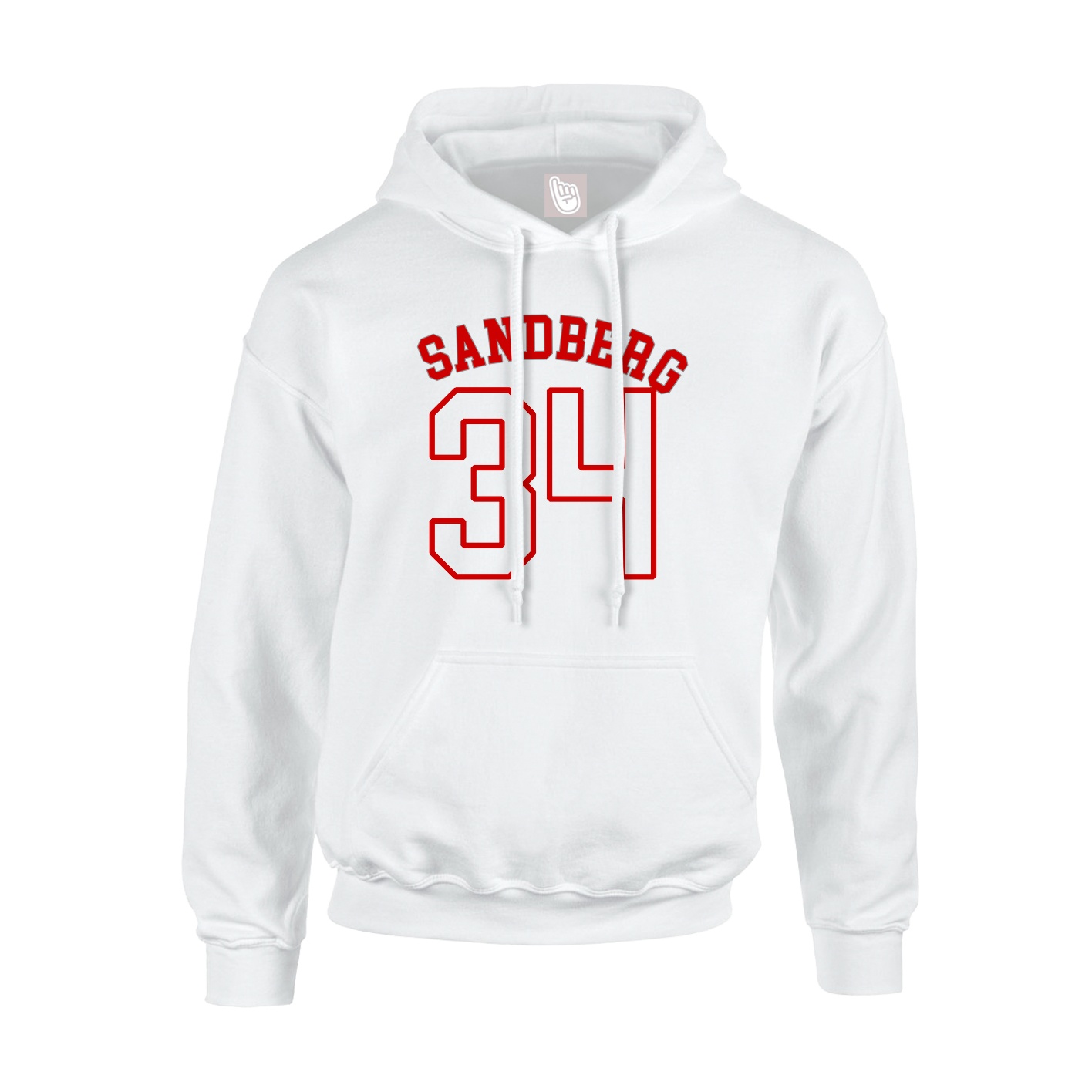 Youth Hoodie — Shirsey Arch in White