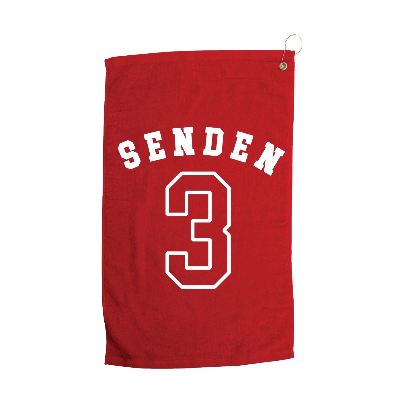 Golf Towel — Shirsey Arch in Red