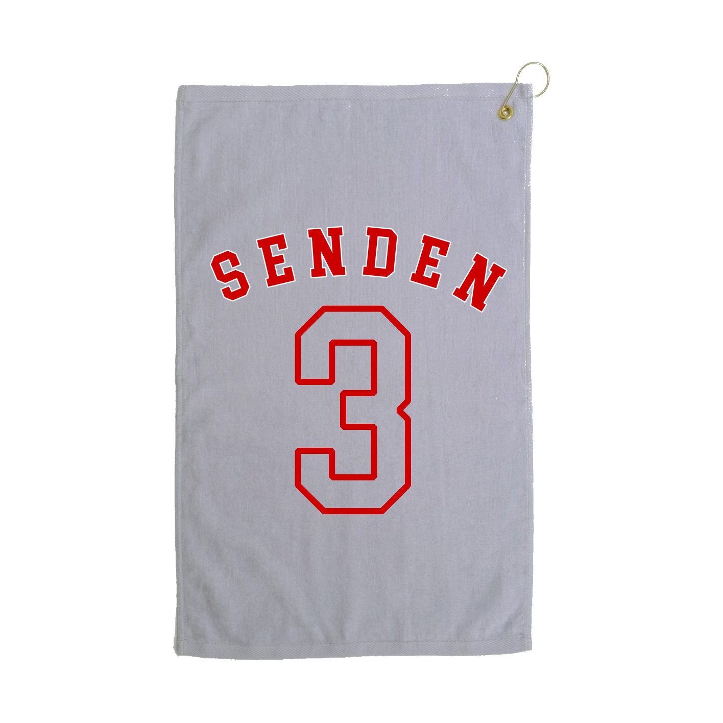 Golf Towel — Shirsey Arch in Grey
