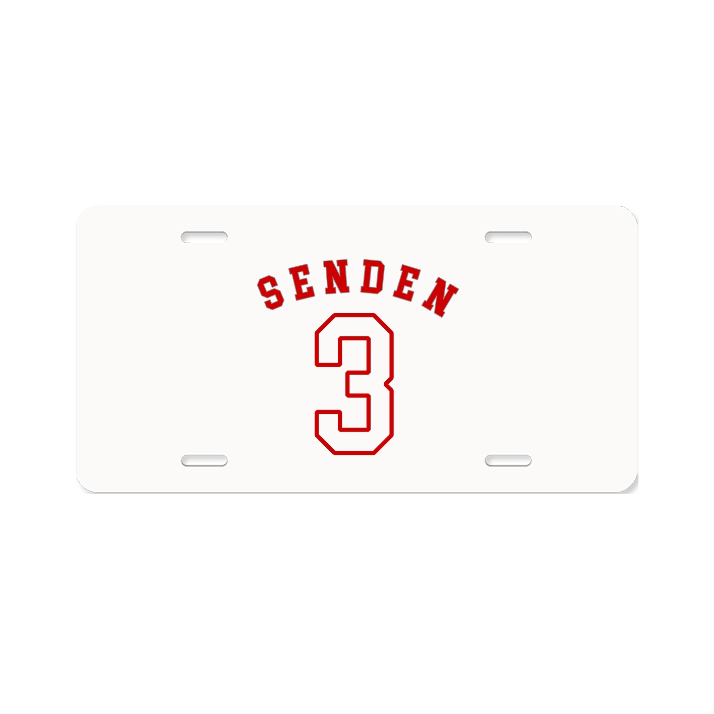 License Plate — Shirsey Arch in Classic