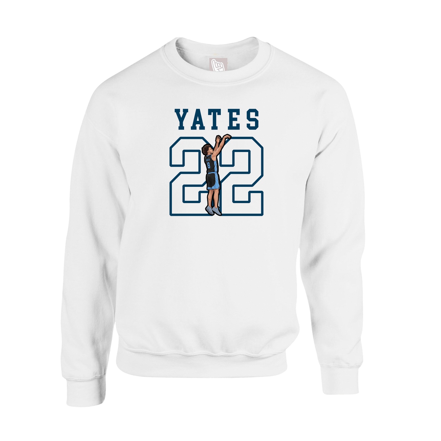 Fleece Crew — Shirsey in White