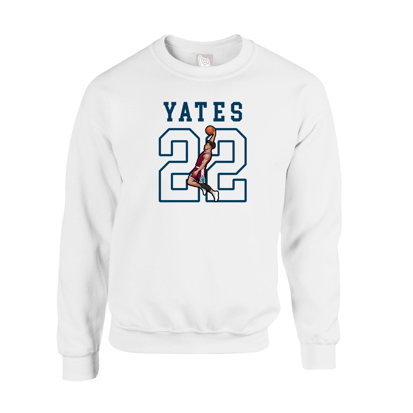 Fleece Crew — Shirsey in White
