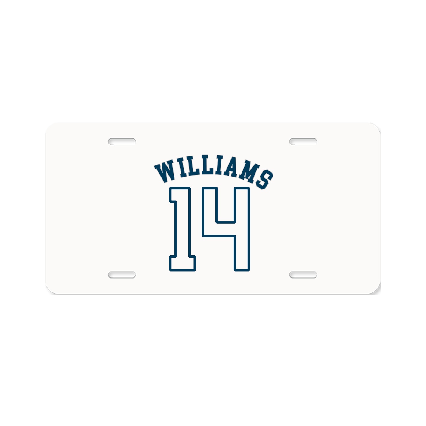 License Plate — Shirsey Arch in Classic