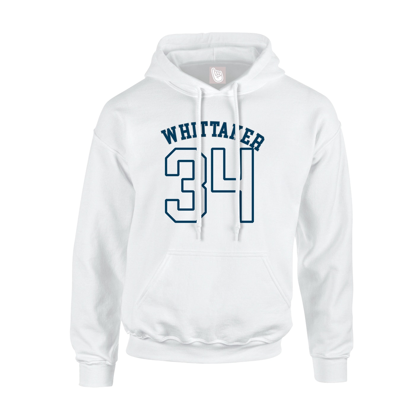 Hoodie — Shirsey Arch in White
